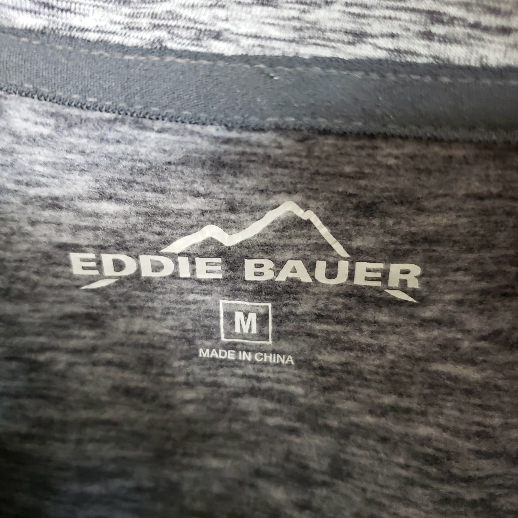 Eddie Bauer Eddie Bauer Womens Pullover Medium Gray Long Sleeve Mock Neck Thumbholes Pullover Casual Activewear Size M / US 6-8 / IT 42-44 - 7 Thumbnail