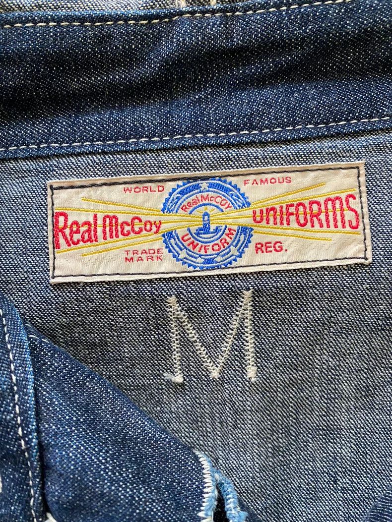 The Real McCoy's The Real McCoy Navy Denim Parka - US Navy Style Size US M / EU 48-50 / 2 - 8 Thumbnail