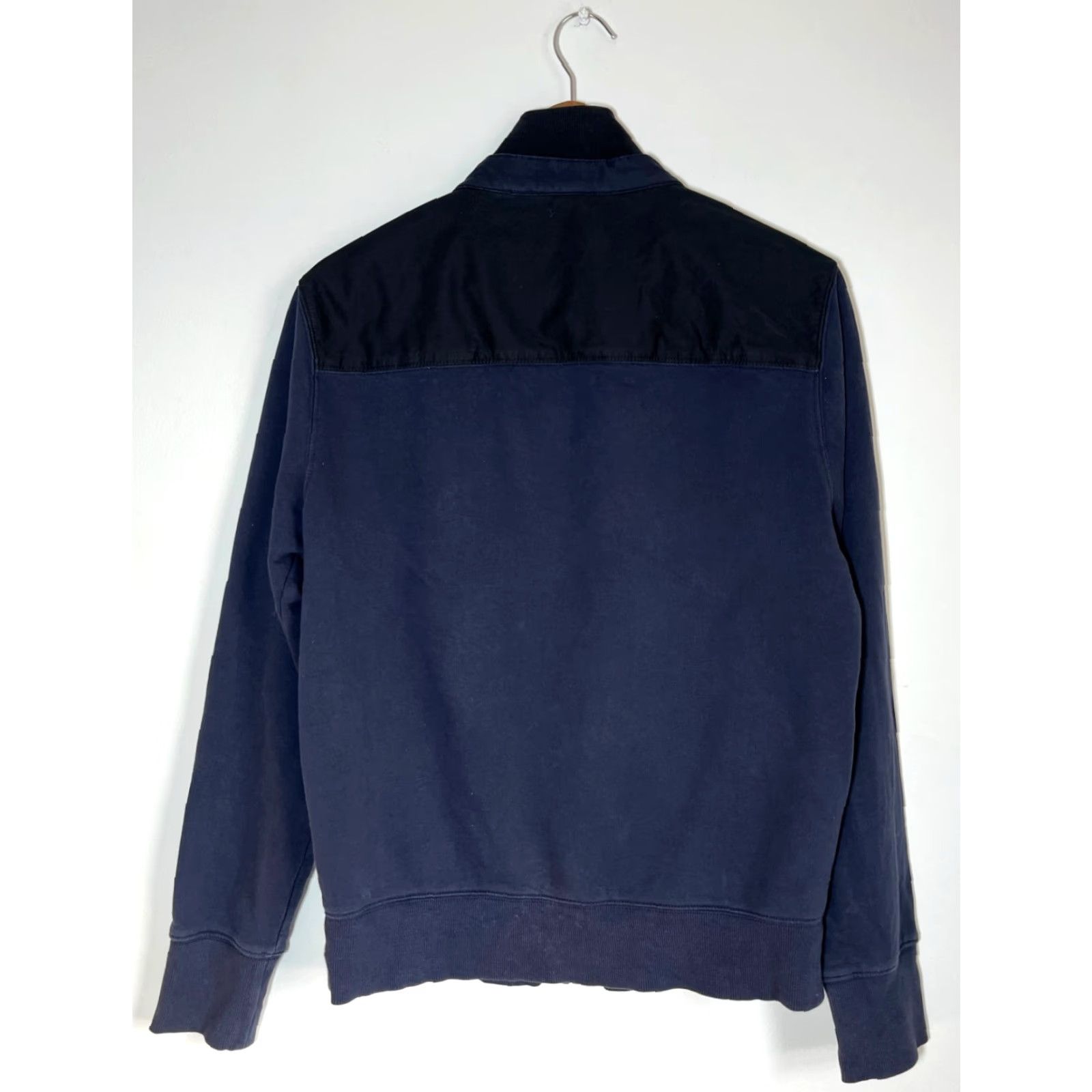 Hugo Boss HUGO BOSS Men's Boss Orange Jacket Navy S City, Designer, Classic, Travel, Casual, Knit, Zip, Pockets - Jacket - Men - Navy - S Size US S / EU 44-46 / 1 - 2 Thumbnail