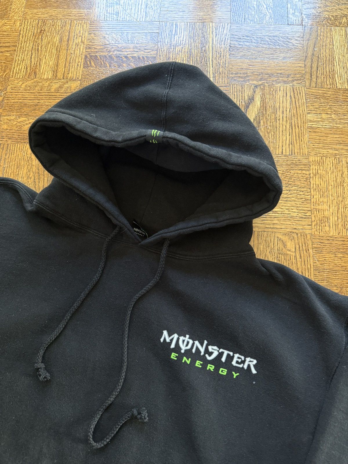 Vintage Vintage Monster Energy Graphic Hooded Sweatshirt Hoodie Size US L / EU 52-54 / 3 - 4 Thumbnail