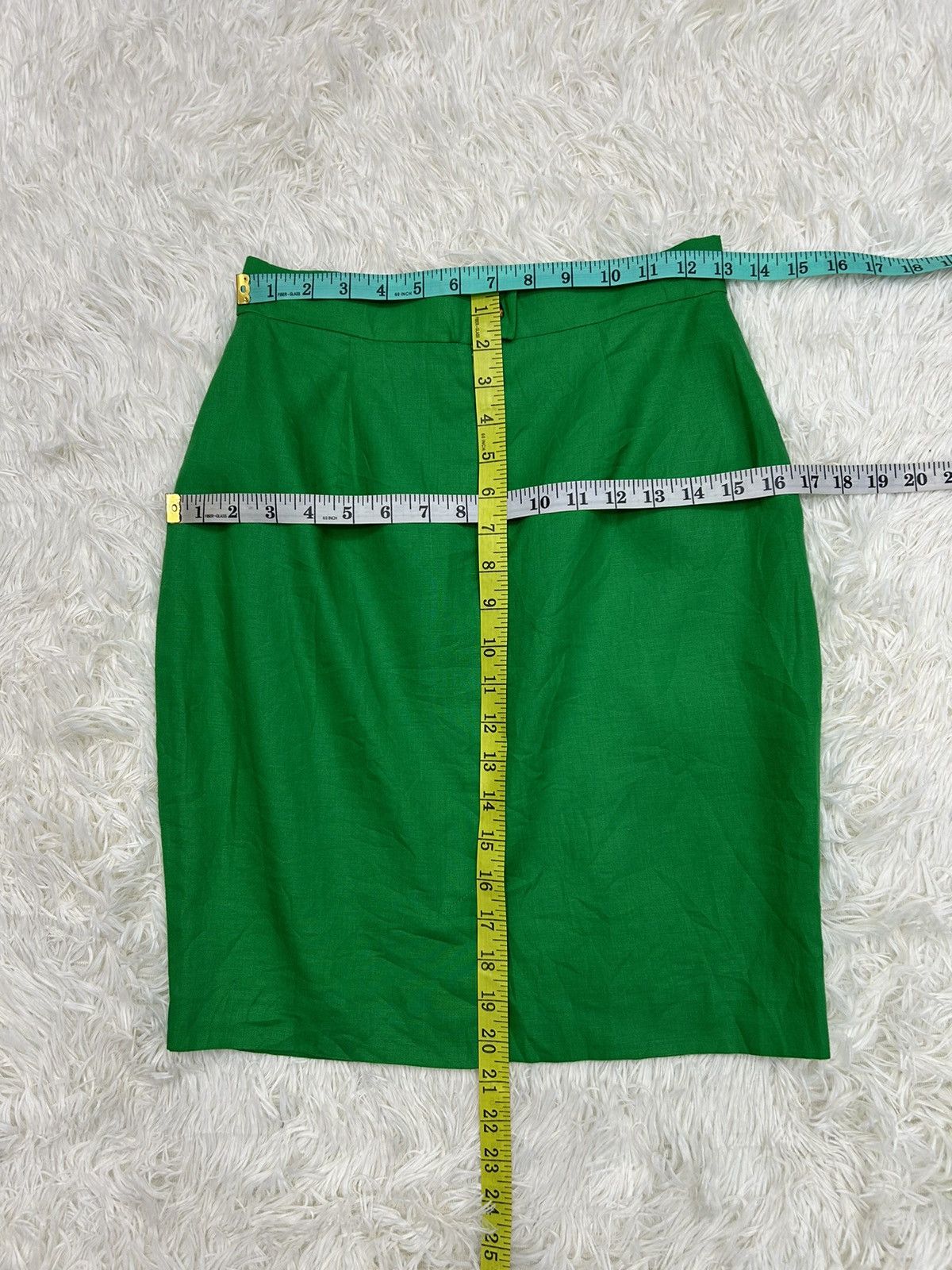 Sportmax Sportmax Flax Linen Mini Skirts Size 26" / US 2 / IT 38 - 7 Thumbnail