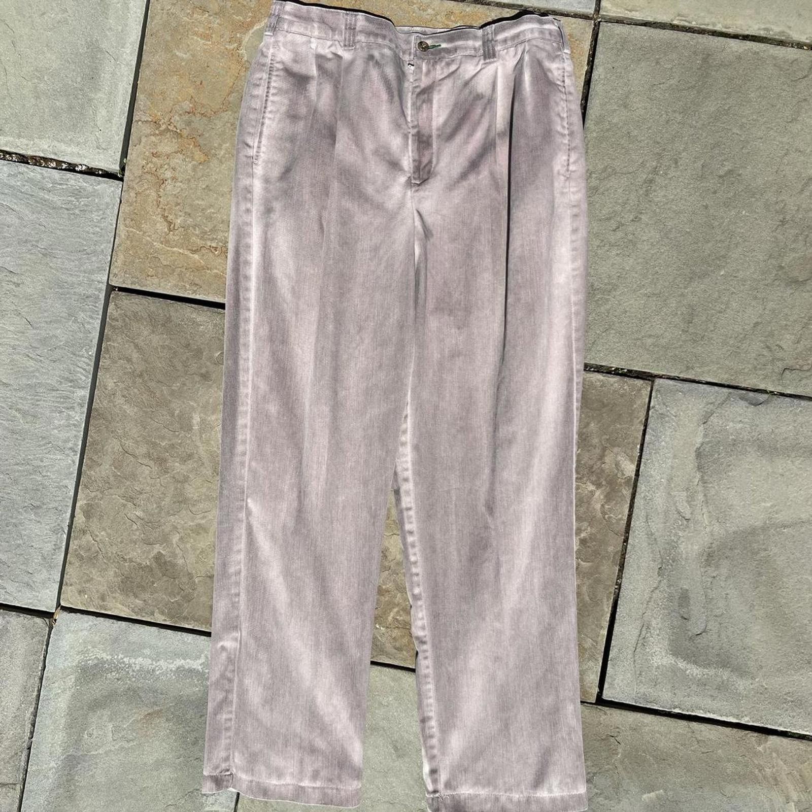 Tommy Hilfiger Y2K Reworked Tommy Hilfiger Pleated Trousers Pants Size US 34 / EU 50 - 1 Thumbnail