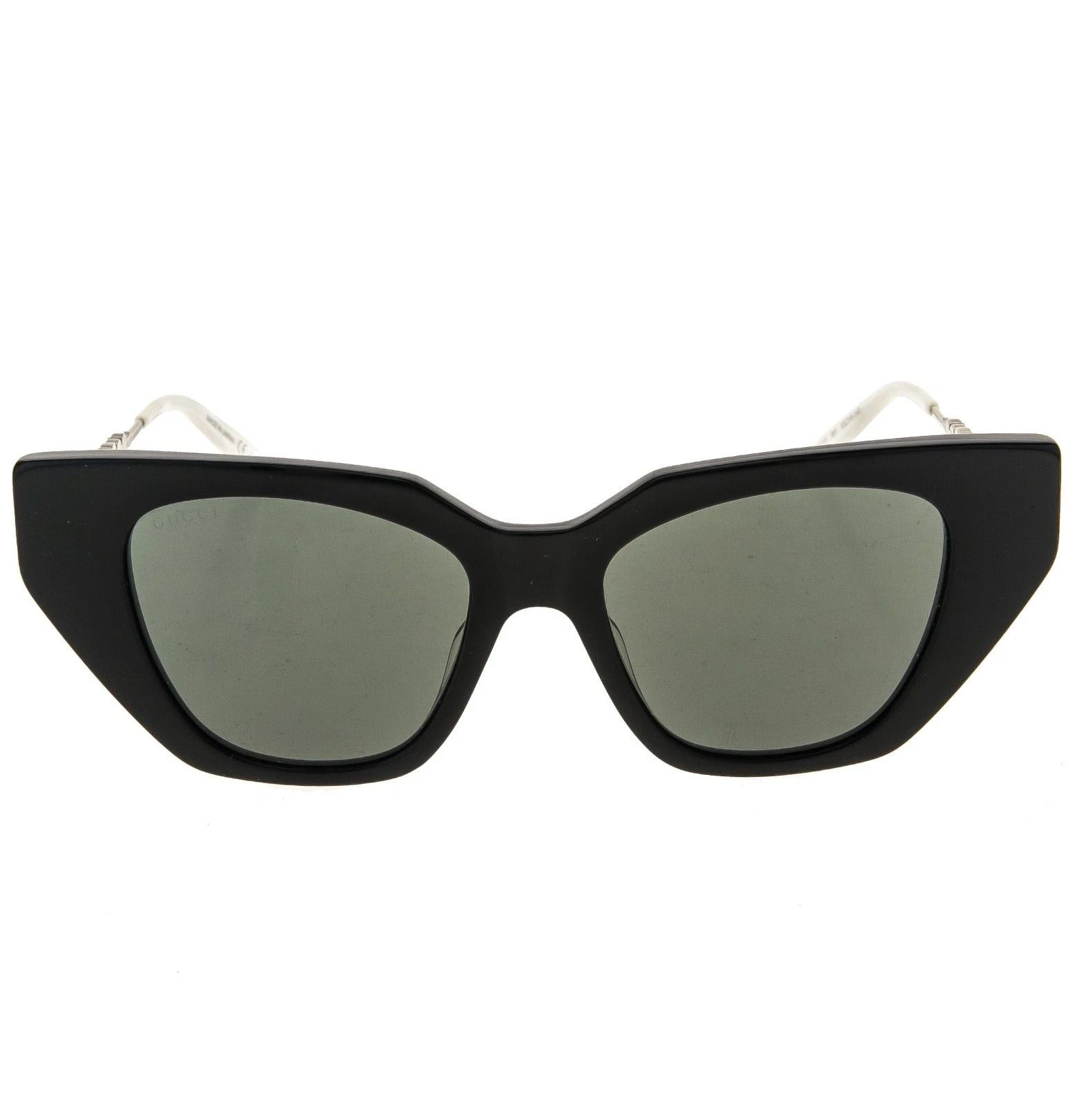 Gucci GUCCI GG0641S STAR 0641 Silver Black Stud Sunglasses 001 Size ONE SIZE - 9 Thumbnail