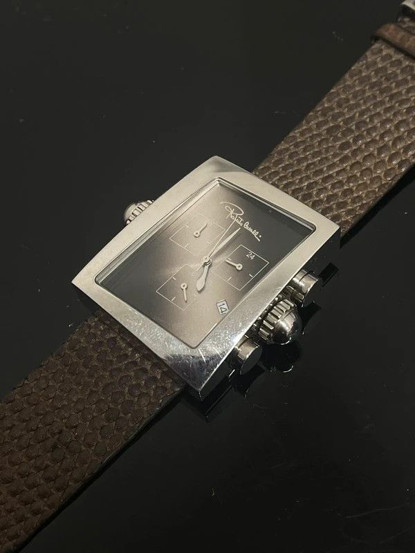 Roberto Cavalli Roberto Cavalli Chronograph Steel Watch, c.2000s Size ONE SIZE - 1 Thumbnail