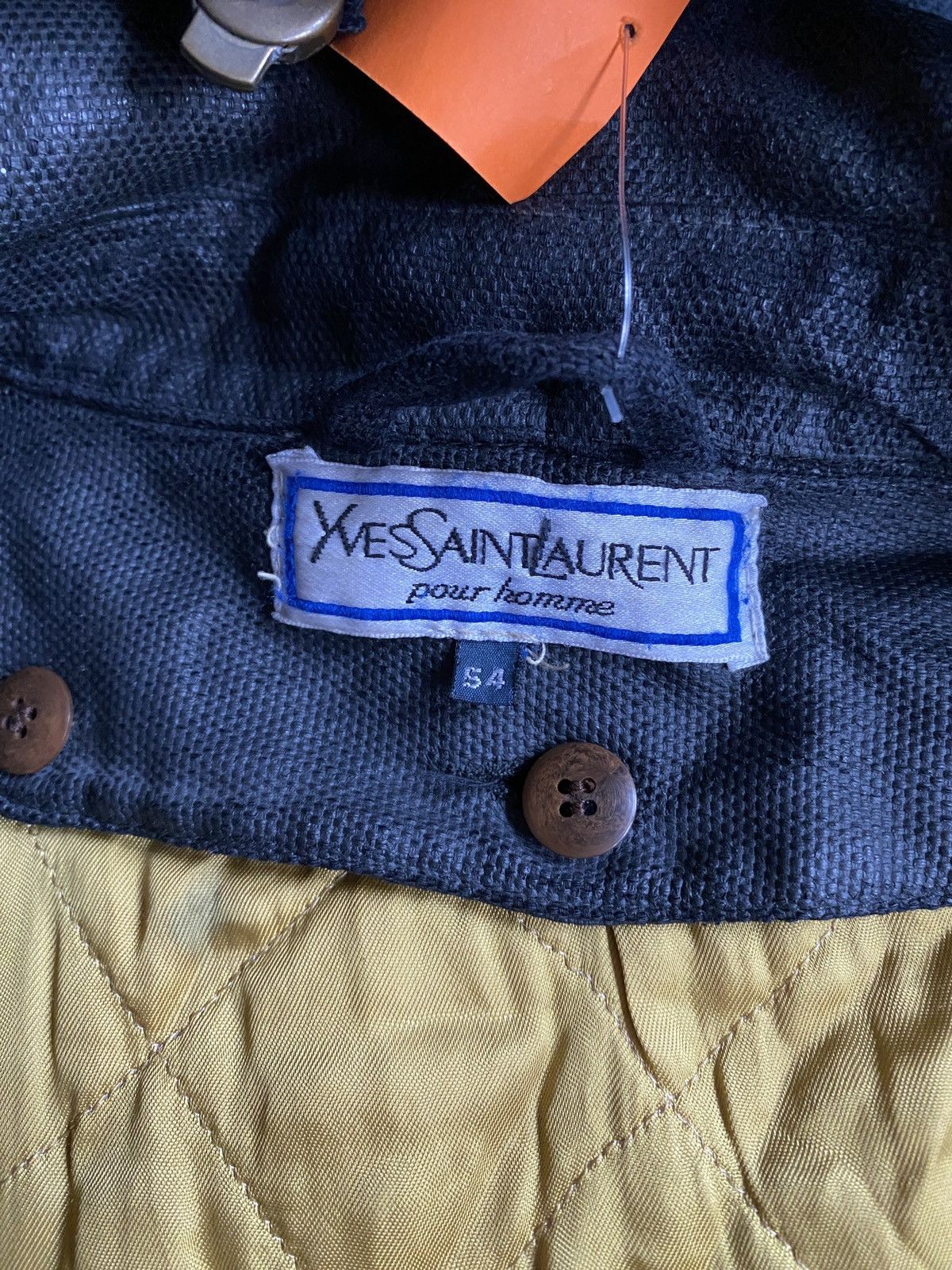 Vintage Vintage Yves Saint Laurent jacket coat parka heavyweight Size US L / EU 52-54 / 3 - 14 Thumbnail