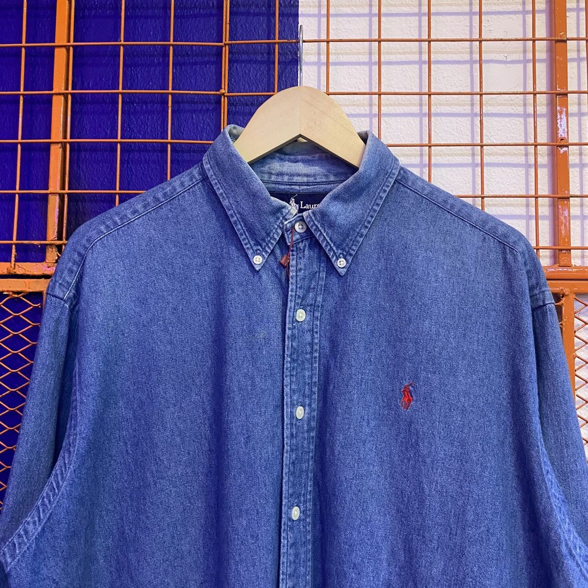 Polo Ralph Lauren Vintage Polo Ralph Lauren Shirt Button Up Small Pony Size US L / EU 52-54 / 3 - 2 Thumbnail
