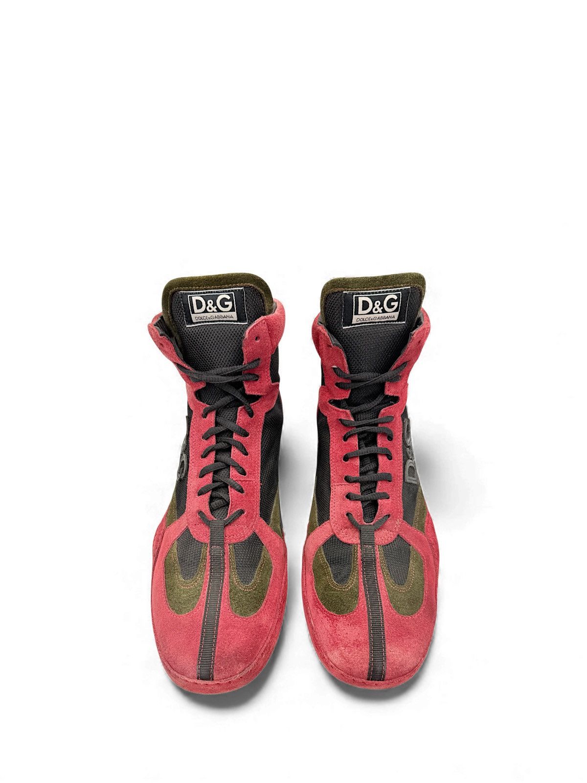 Dolce & Gabbana Dolce & Gabbana hi top boxing / moto sneakers Size US 10 / EU 43 - 4 Thumbnail