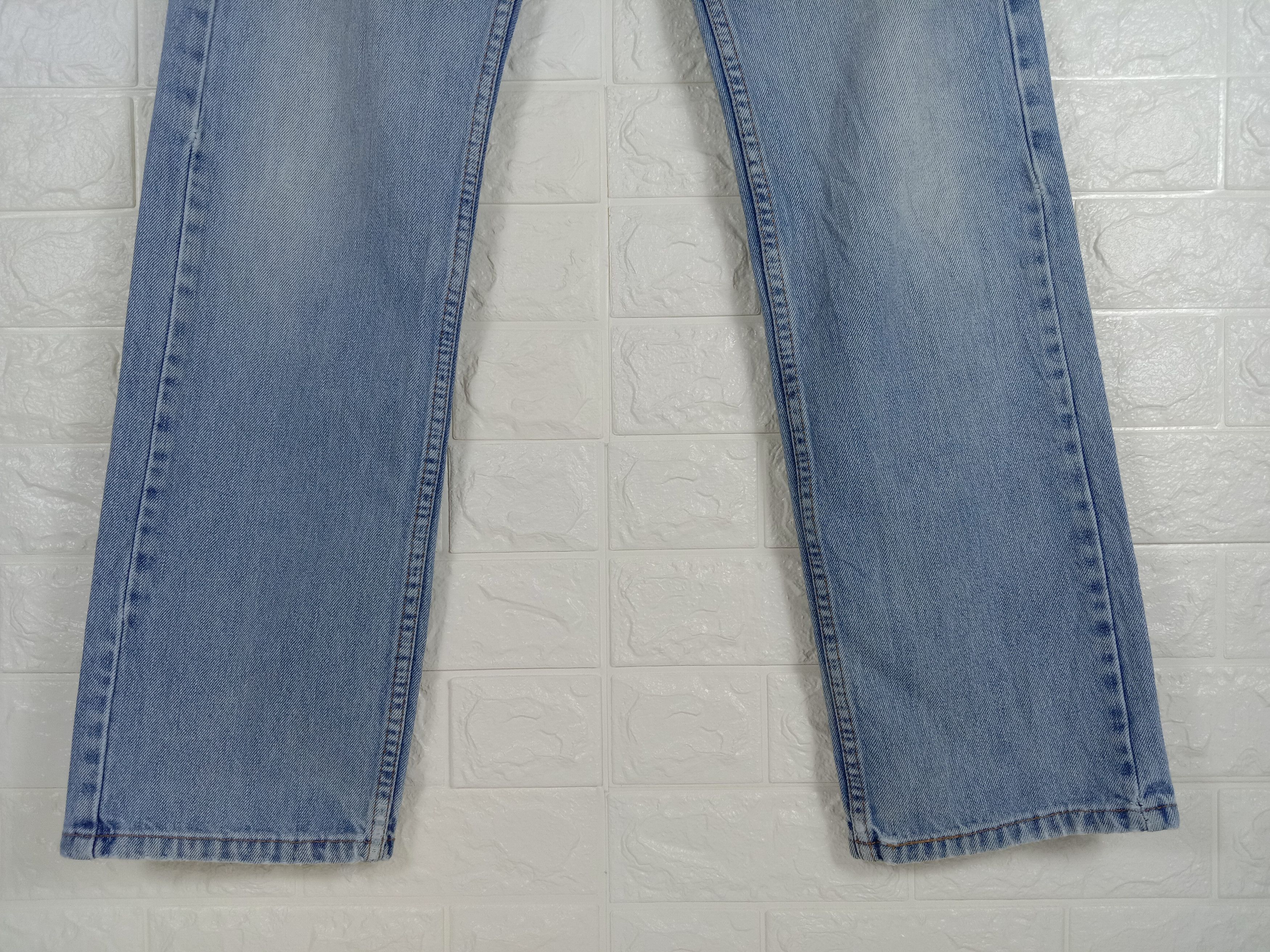 Levi's Vintage Levi's 505 Jeans Light Wash Straight Fit Denim Size US 29 - 4 Thumbnail