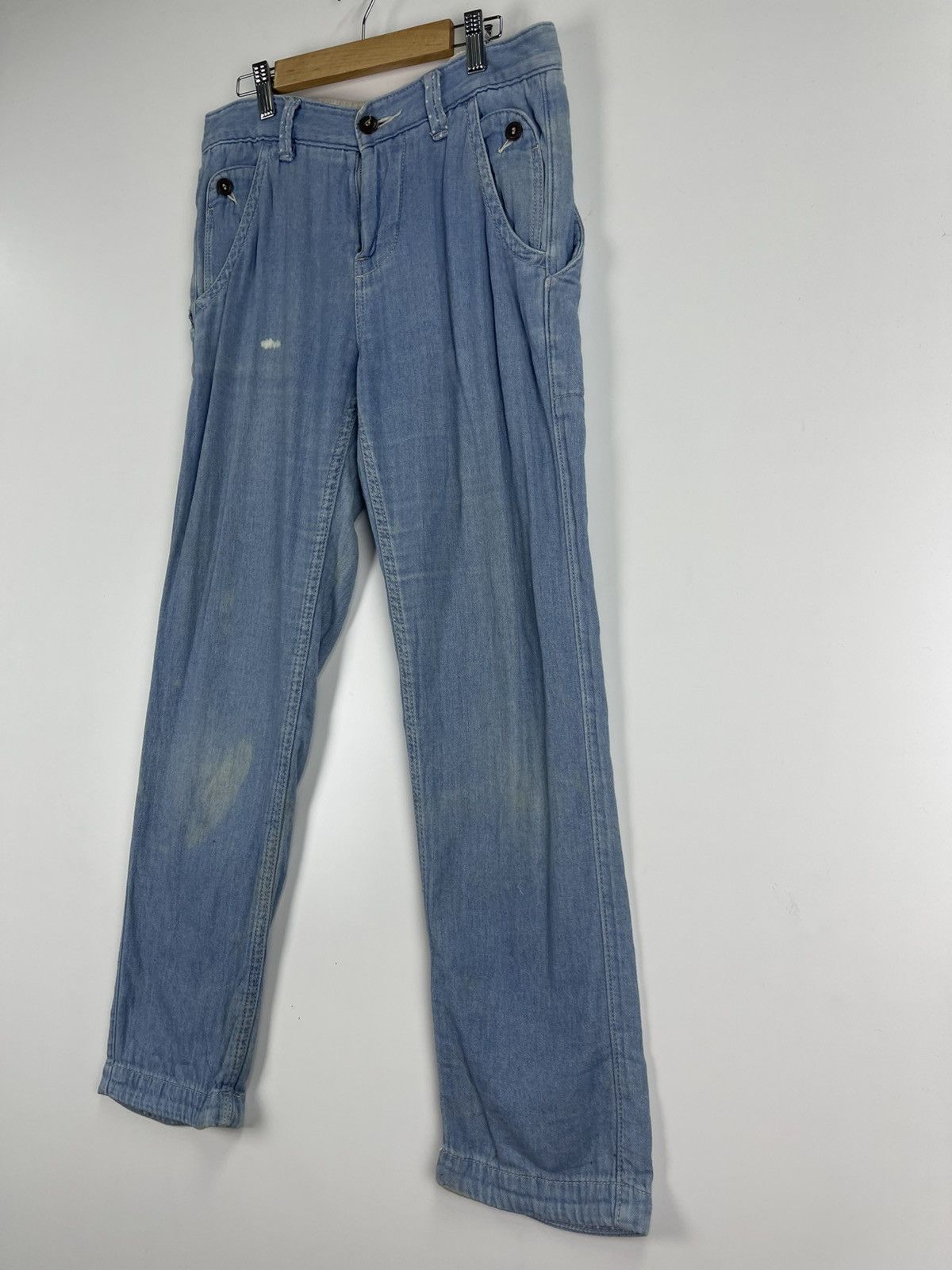 Japanese Brand × Vintage Vintage Camel Road Denim Size US 26 / EU 42 - 4 Thumbnail