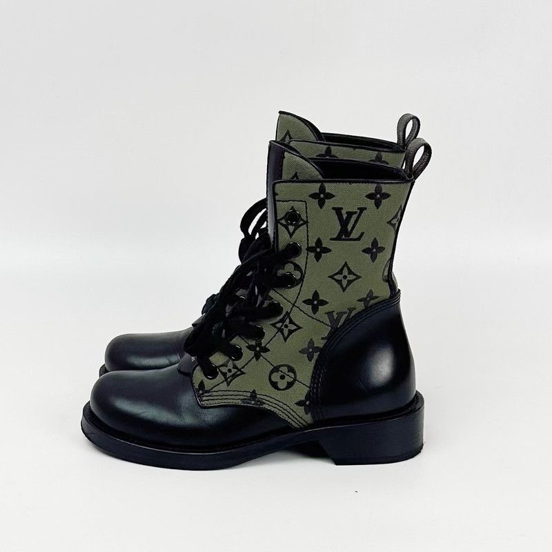 Louis Vuitton Louis Vuitton Metropolis Short Martin Boots for Women Size US 8 / IT 38 - 1 Thumbnail