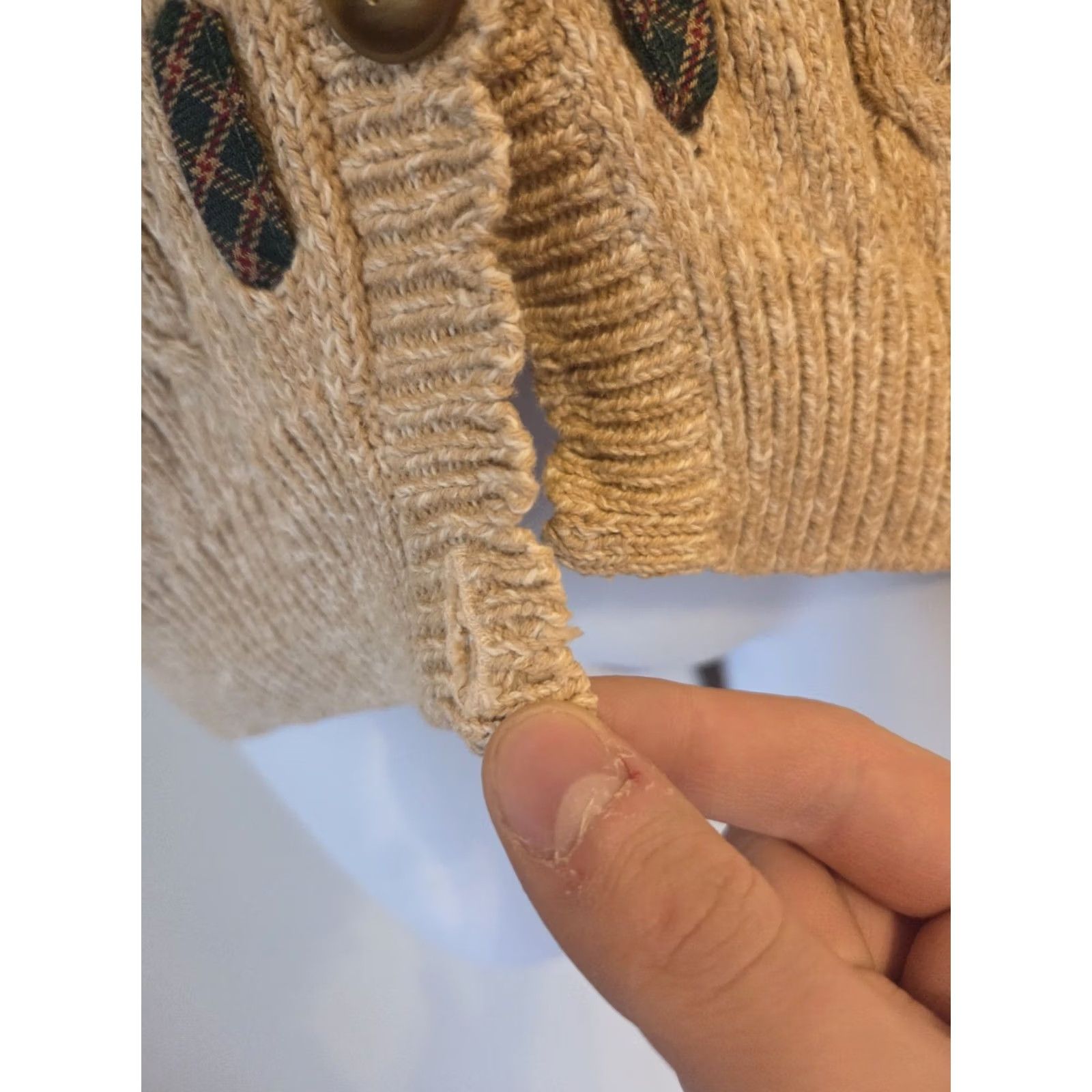 Jantzen VINTAGE Jantzen Sweater Vest Sleeveless Beige Floral Embroidered L 80s Size L / US 10 / IT 46 - 5 Thumbnail