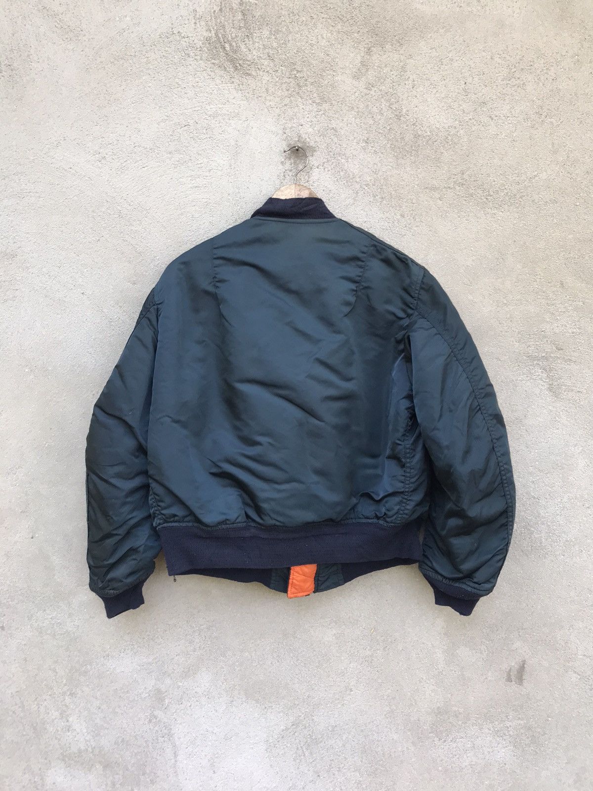Alpha Industries RARE VINTAGE 70s ALPHA INDUSTRIES MA1 BOMBER IDEAL ZIPPER Size US M / EU 48-50 / 2 - 5 Thumbnail