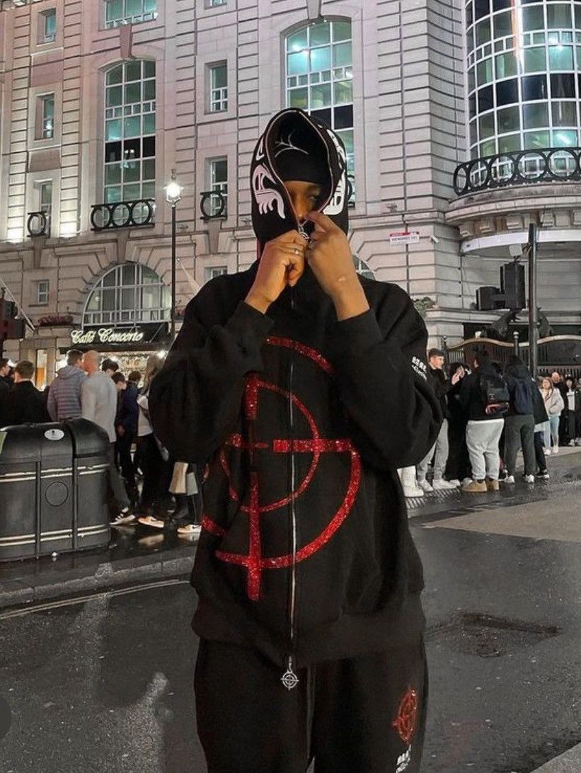 Japanese Brand Streetwear Vintage Named Collective Mission Full Zip Hoodie Black bape style Grailed