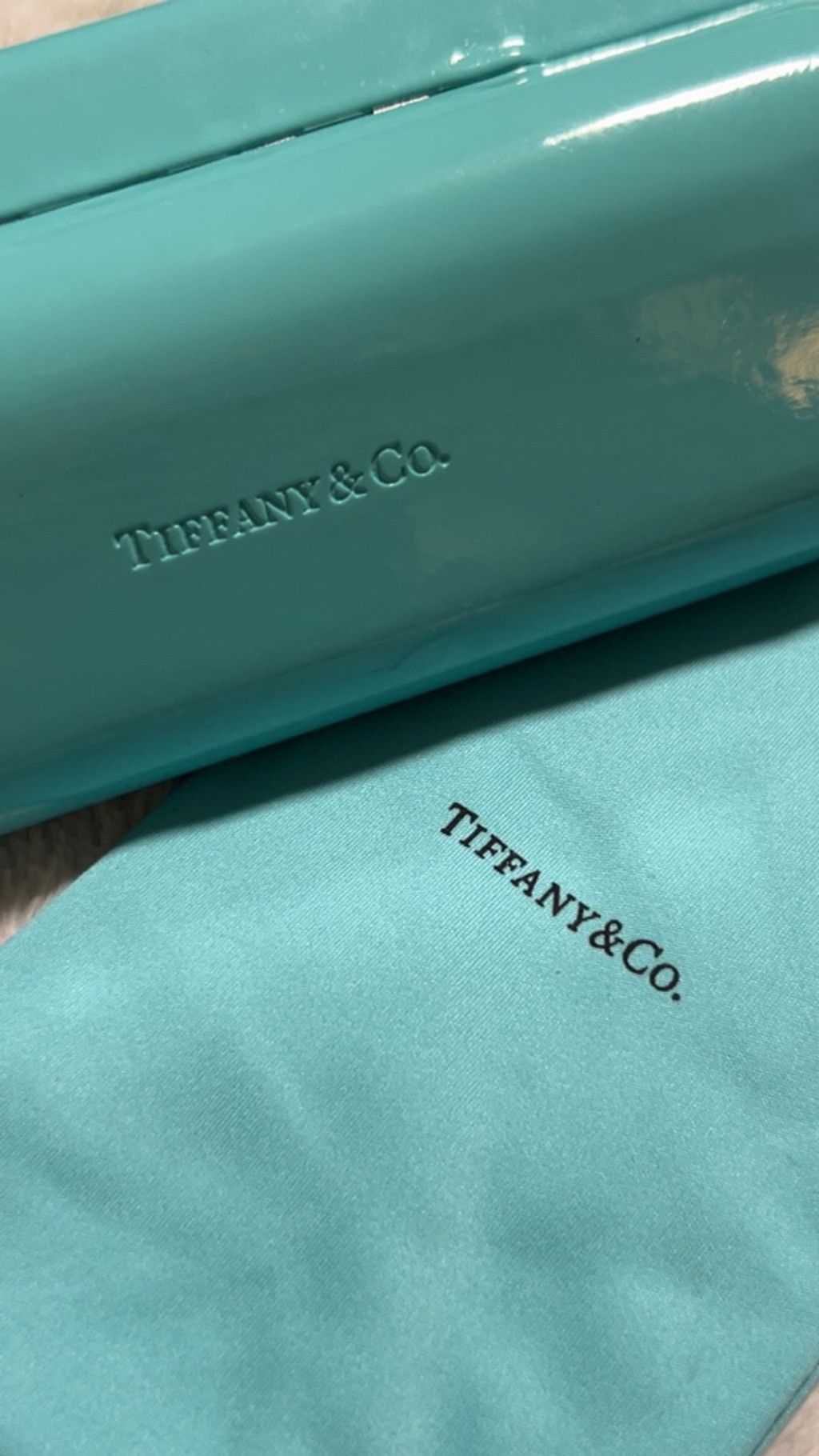 Tiffany & Co. Tiffany & Co. Teal Sunglasses Case & pouch Size ONE SIZE - 1 Thumbnail