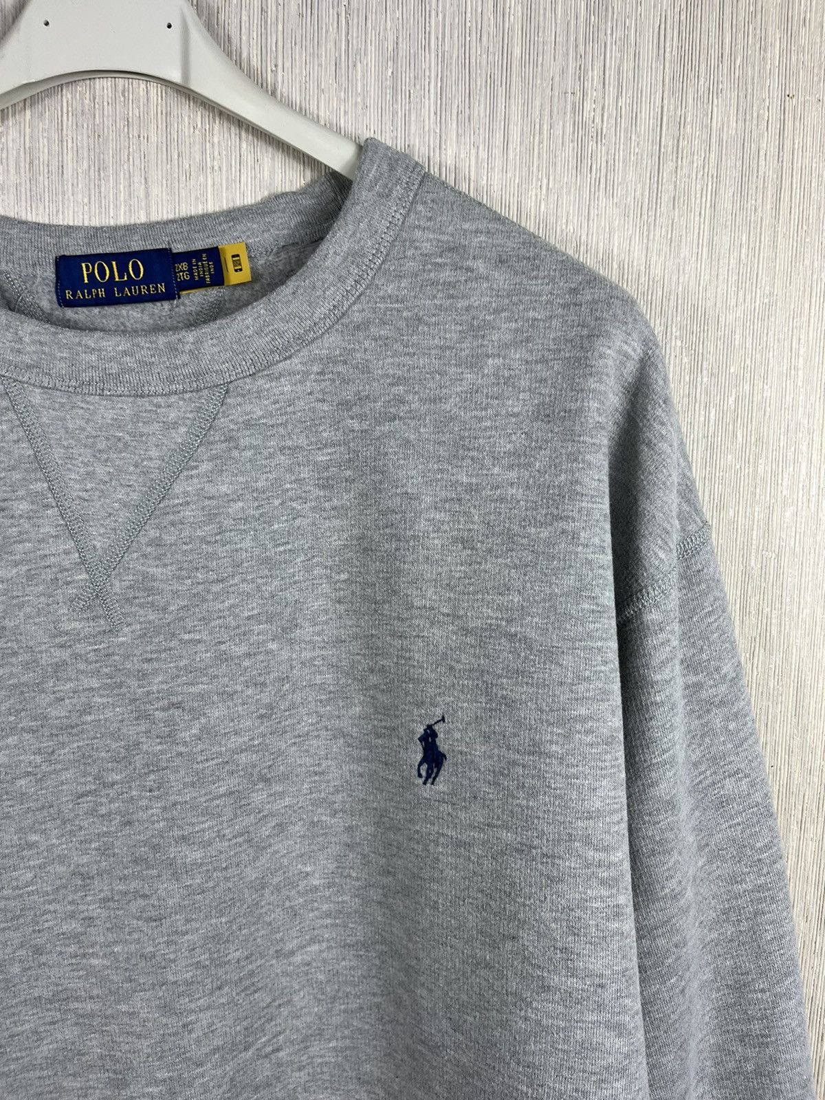 Polo Ralph Lauren × Ralph Lauren Polo Ralph Lauren basic sweatshirt crewneck new collection Size US XXL / EU 58 / 5 - 4 Thumbnail