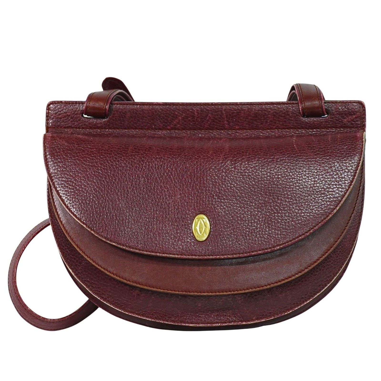 Cartier cartier Must de Cartier Shoulder Bag Leather Size ONE SIZE - 1 Thumbnail