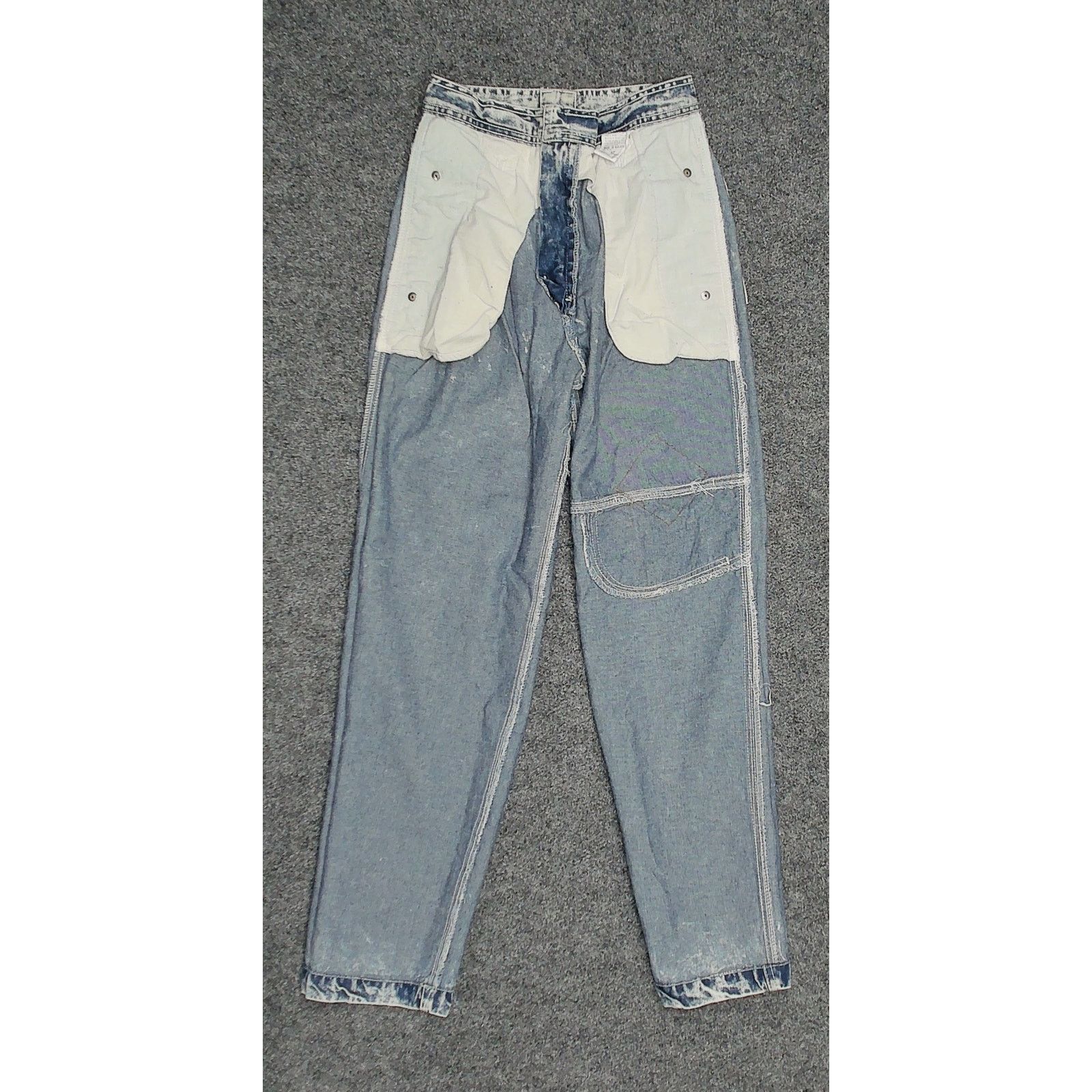 Lee Lee Vintage 80s Airgear Acid Wash Pleated Balloon Jeans 24" Size 24" / US 00 / IT 34 - 5 Thumbnail