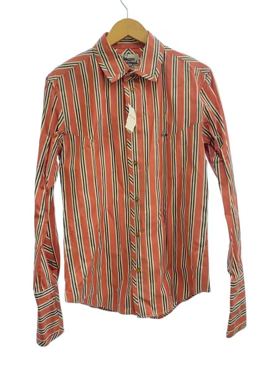 Vivienne Westwood Striped Orb Button Shirt Size US M / EU 48-50 / 2 - 1 Thumbnail