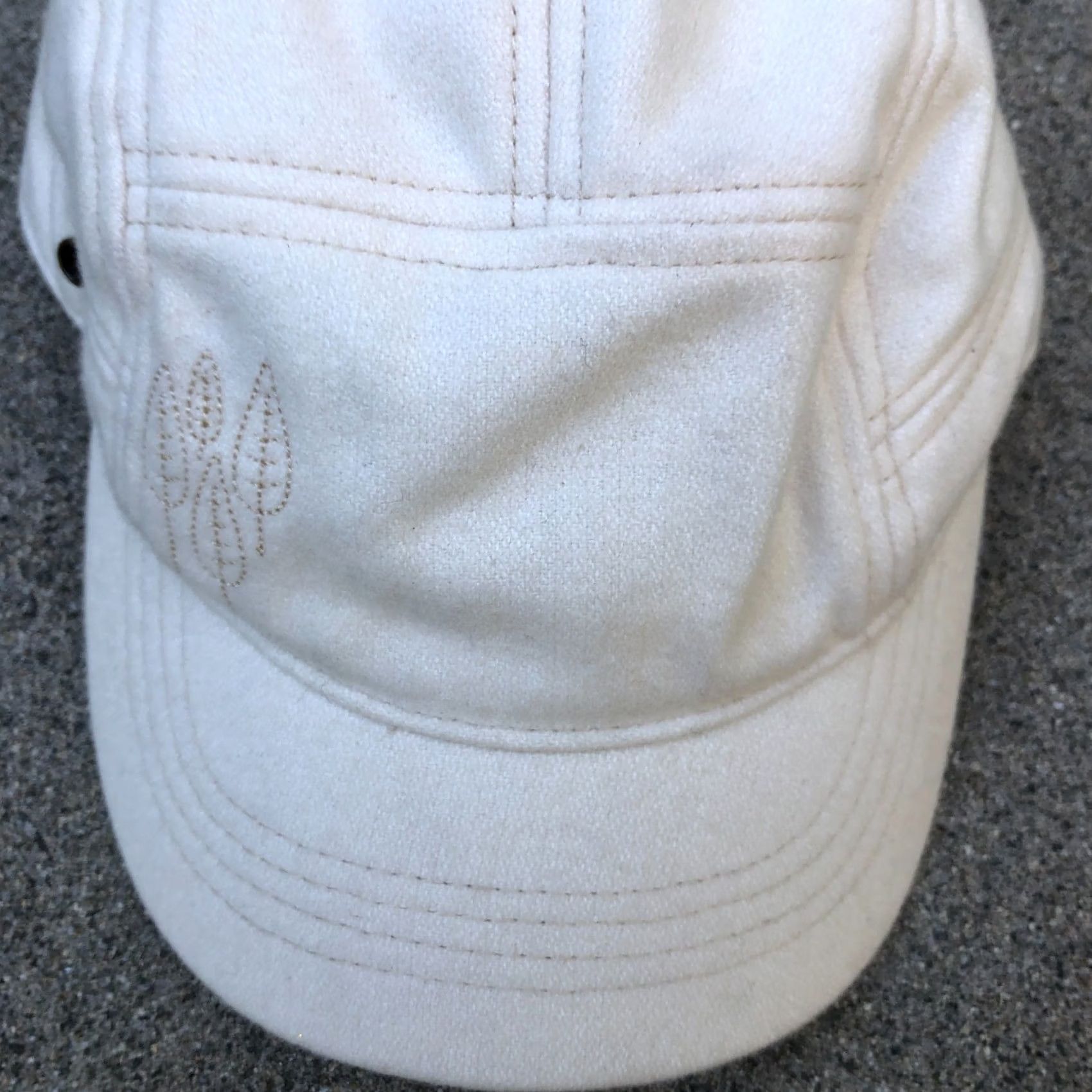 Vintage PISTIL 5 Panel Hat Women's One Size Wool Blend Beige Fuzzy Cap Size ONE SIZE - 2 Thumbnail