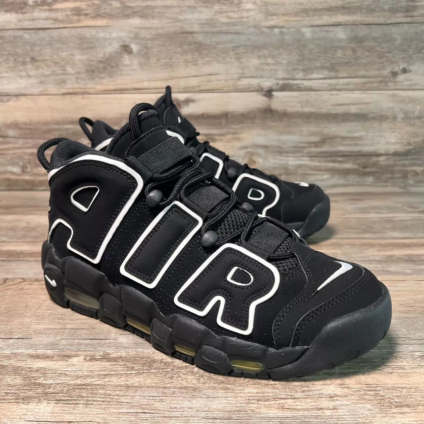 Nike Nike AirMoreUptempo 414962-002 Black/White 41 99new Size US 8 / EU 41 - 2 Thumbnail