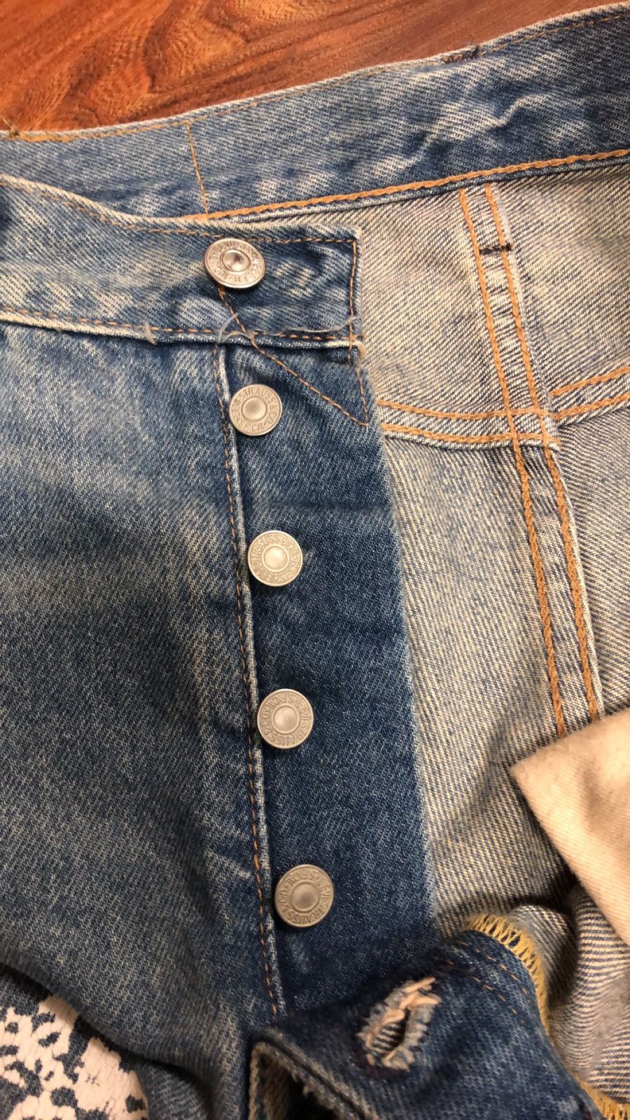DENIM TEARS Denim Tears x Levis x Virgil Abloh “Message In A Tear” Size US 33 - 6 Thumbnail