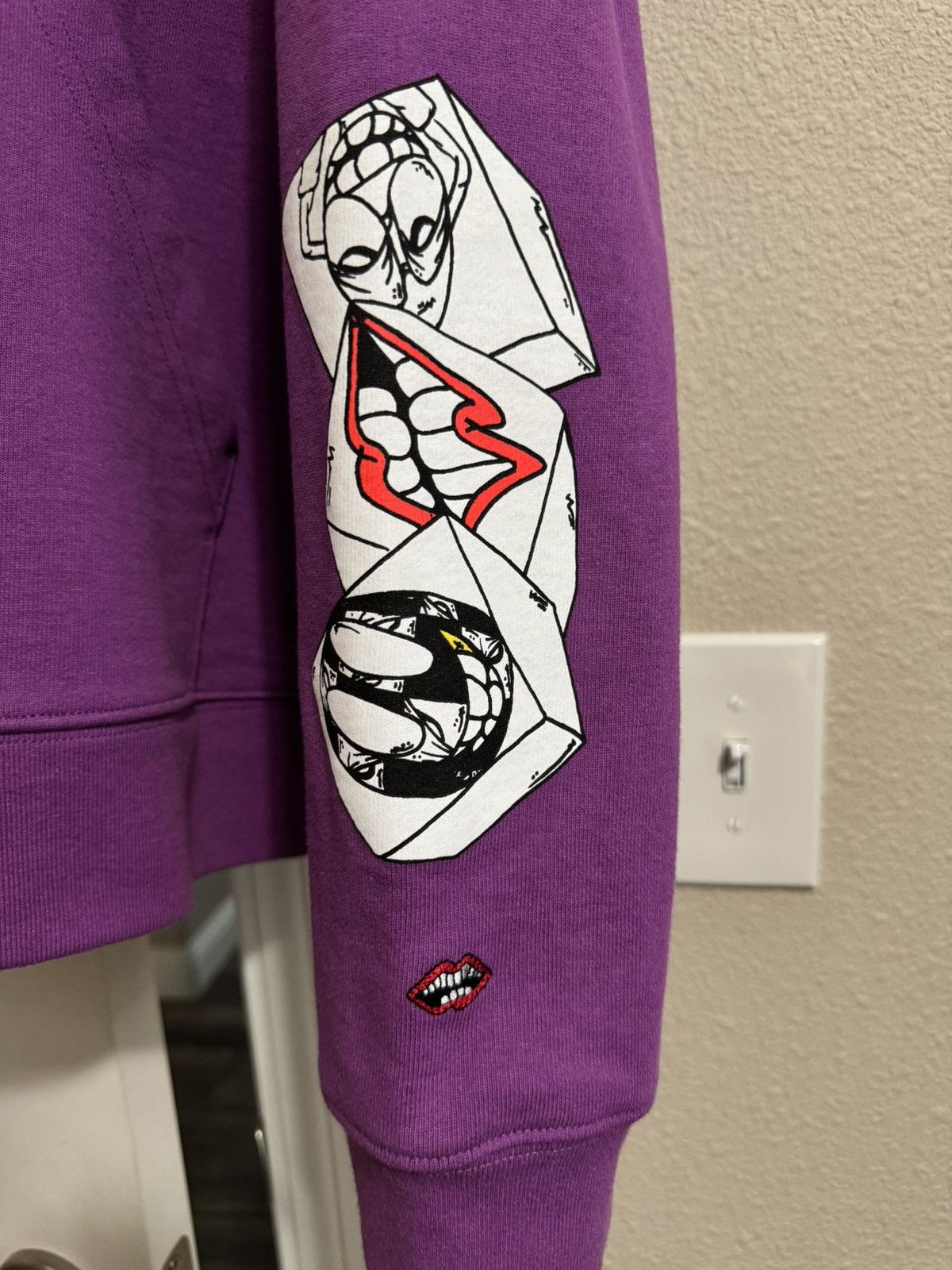 Chrome Hearts × Matty Boy Chrome Hearts Matty Boy I Want More Not Less Hoodie Purple Size US L / EU 52-54 / 3 - 2 Thumbnail