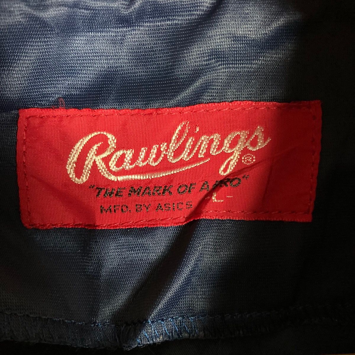 Asics Vintage Rawlings Manufacturer by Asics Snap Button Jacket Size US L / EU 52-54 / 3 - 8 Thumbnail