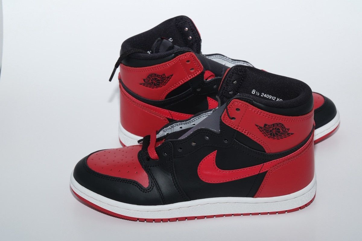Jordan Brand Air Jordan 1 Retro High '85 OG SP 'Bred / Banned' 2025 Size US 8.5 / EU 41-42 - 7 Thumbnail