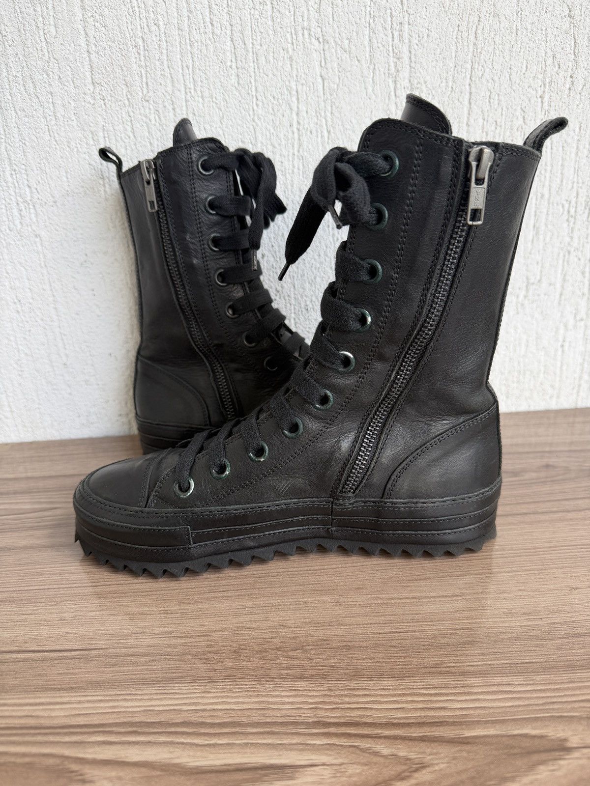 Ann Demeulemeester serrated sole boots Size US 5.5 / IT 35.5 - 12 Thumbnail
