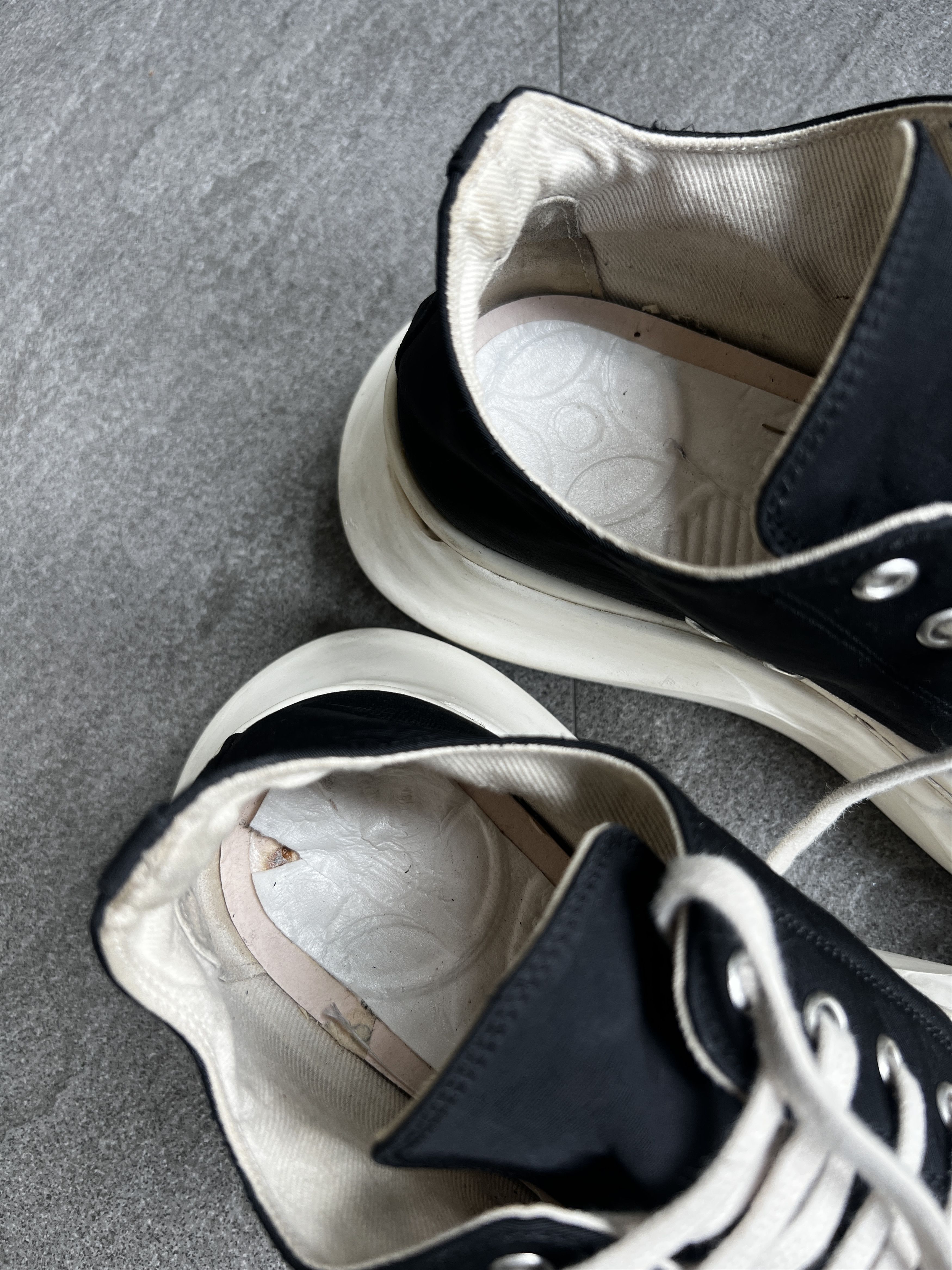 Rick Owens Drkshdw Rick Owens DRKSHDW Abstract Sole Sneakers 42.5 Size US 9.5 / EU 42-43 - 13 Thumbnail