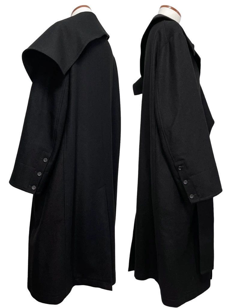 Yohji Yamamoto Yoji yamamoto +NOIR yohji yamamoto wool coat-2505 Size US S / EU 44-46 / 1 - 3 Thumbnail