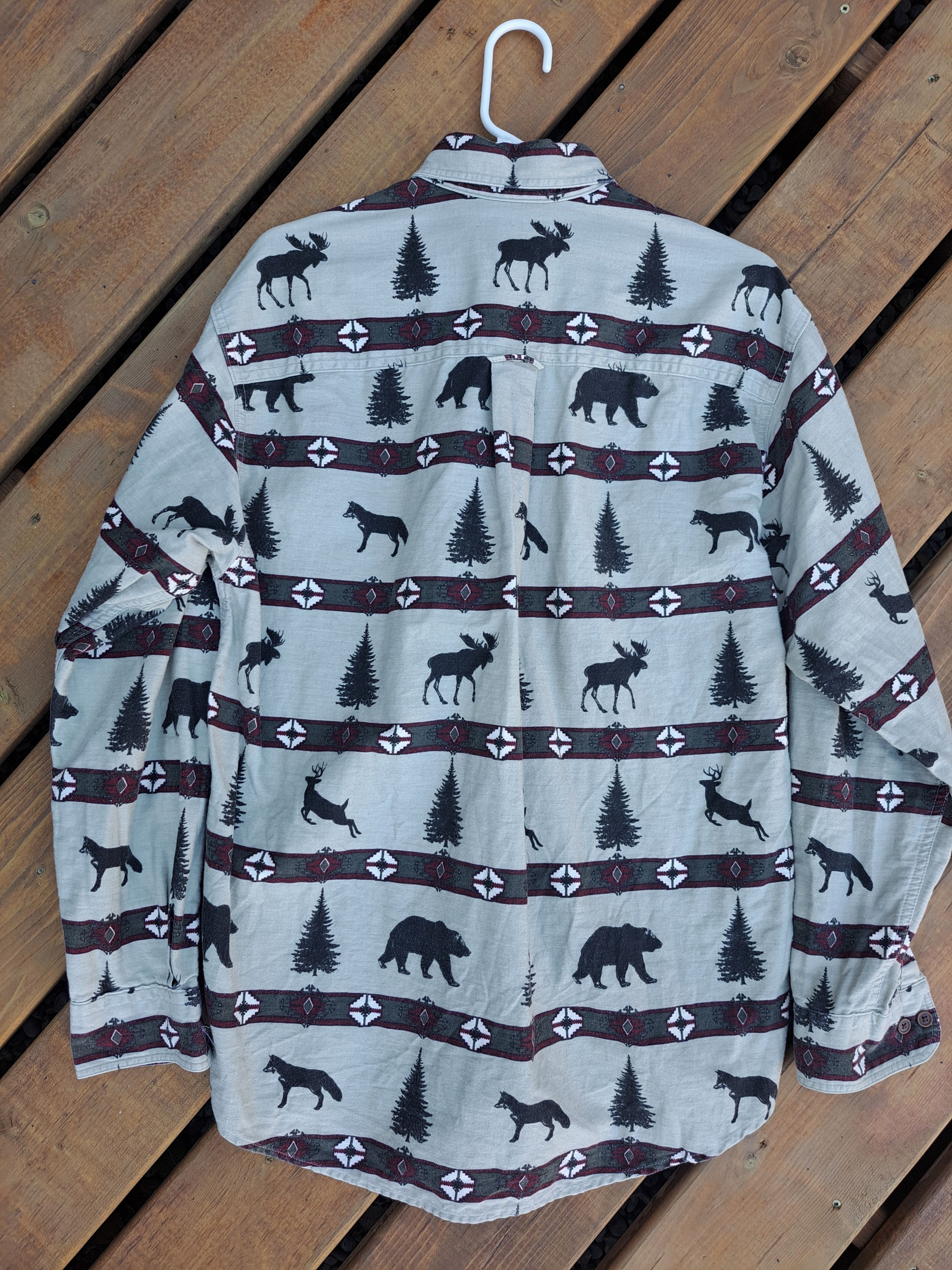 Woolrich Woolen Mills Vintage woodland shirt Size US M / EU 48-50 / 2 - 2 Thumbnail