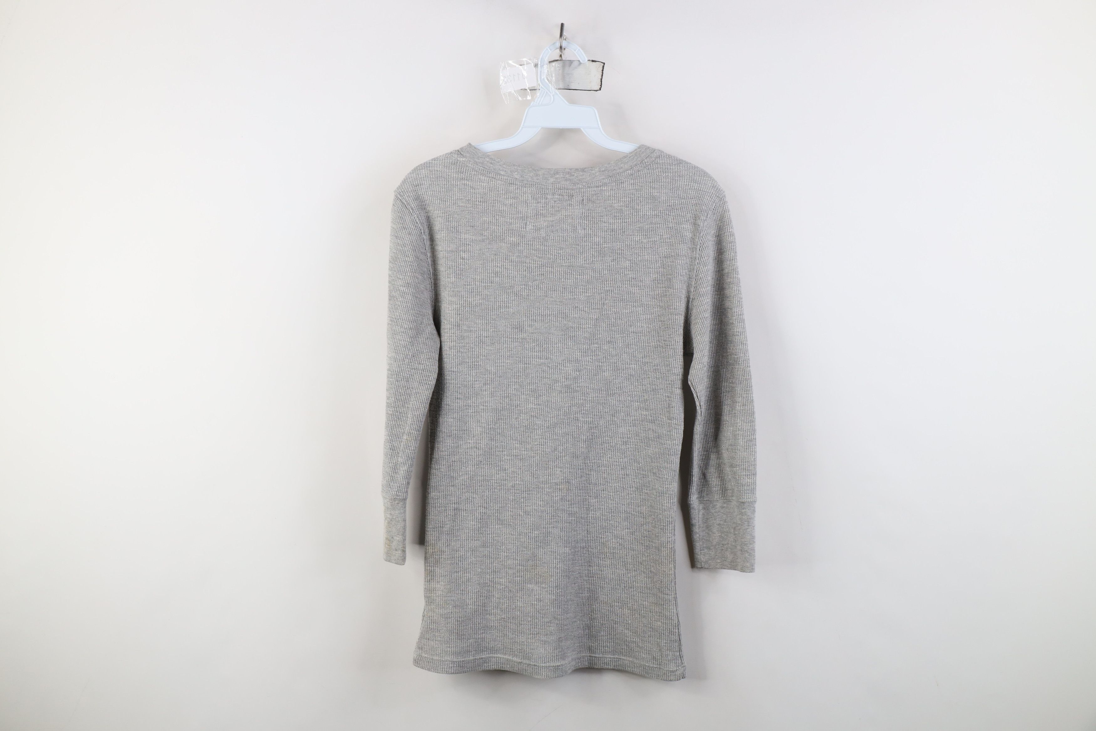 Aeropostale Vintage Y2K Aeropostale Knit 3/4 Sleeve T-Shirt Metallic Size L / US 10 / IT 46 - 12 Thumbnail