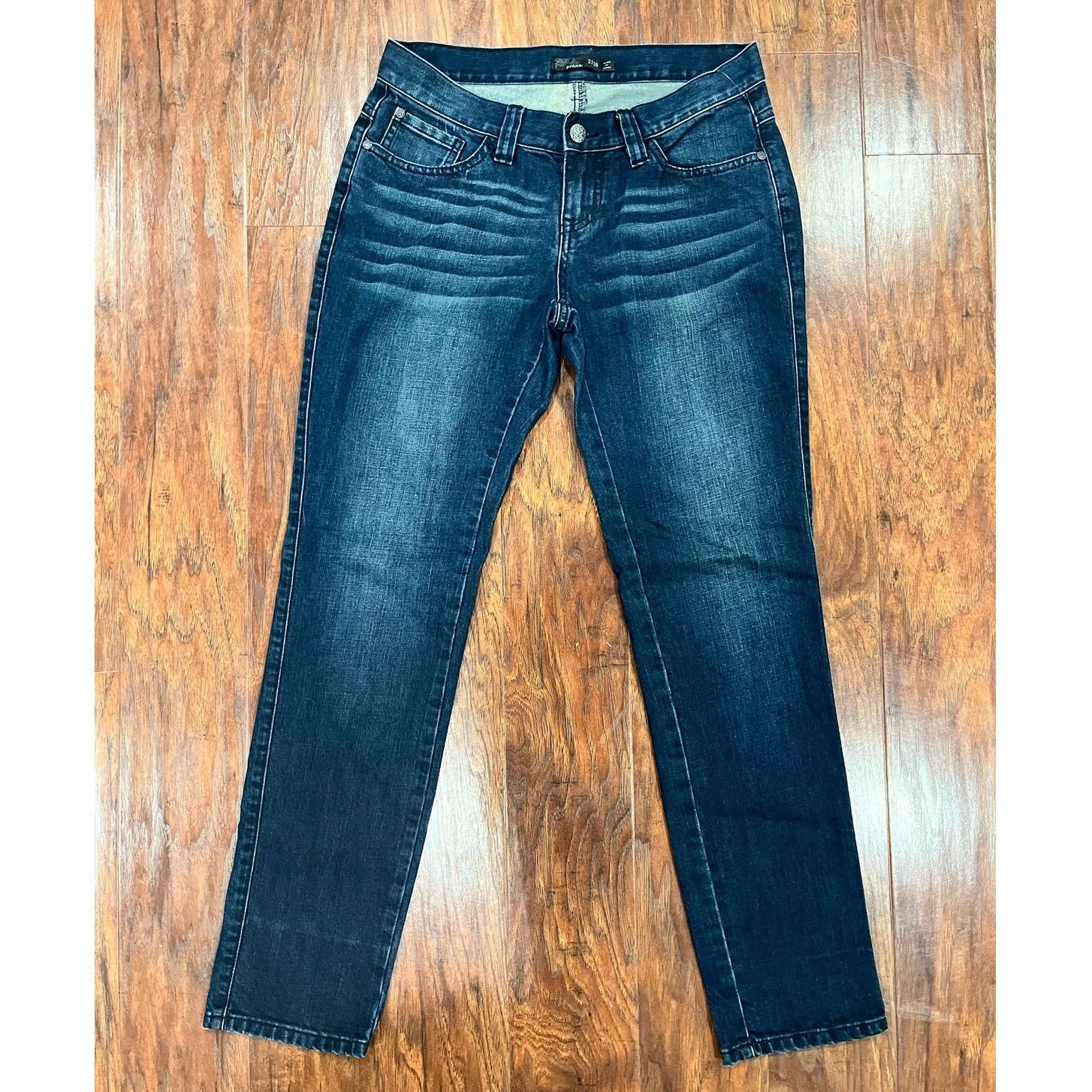 Prana prAna Jeans Size 2/26 Womens Blue Denim Straight Leg Size 26" / US 2 / IT 38 - 1 Thumbnail
