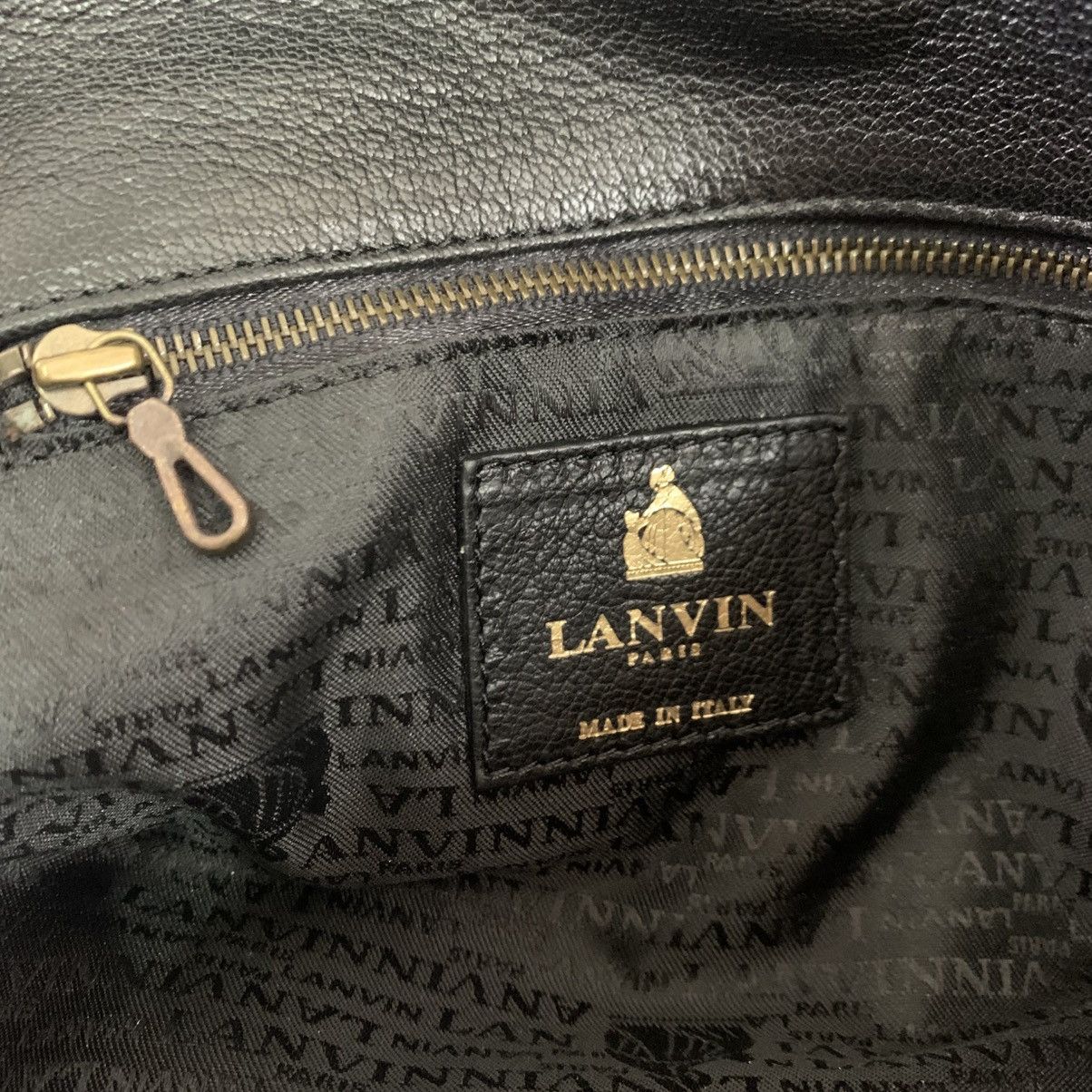 Lanvin 💥‼️FAST SALE‼️💥Authentic Lanvin Paris Leather Shoulder Bag Size ONE SIZE - 14 Thumbnail