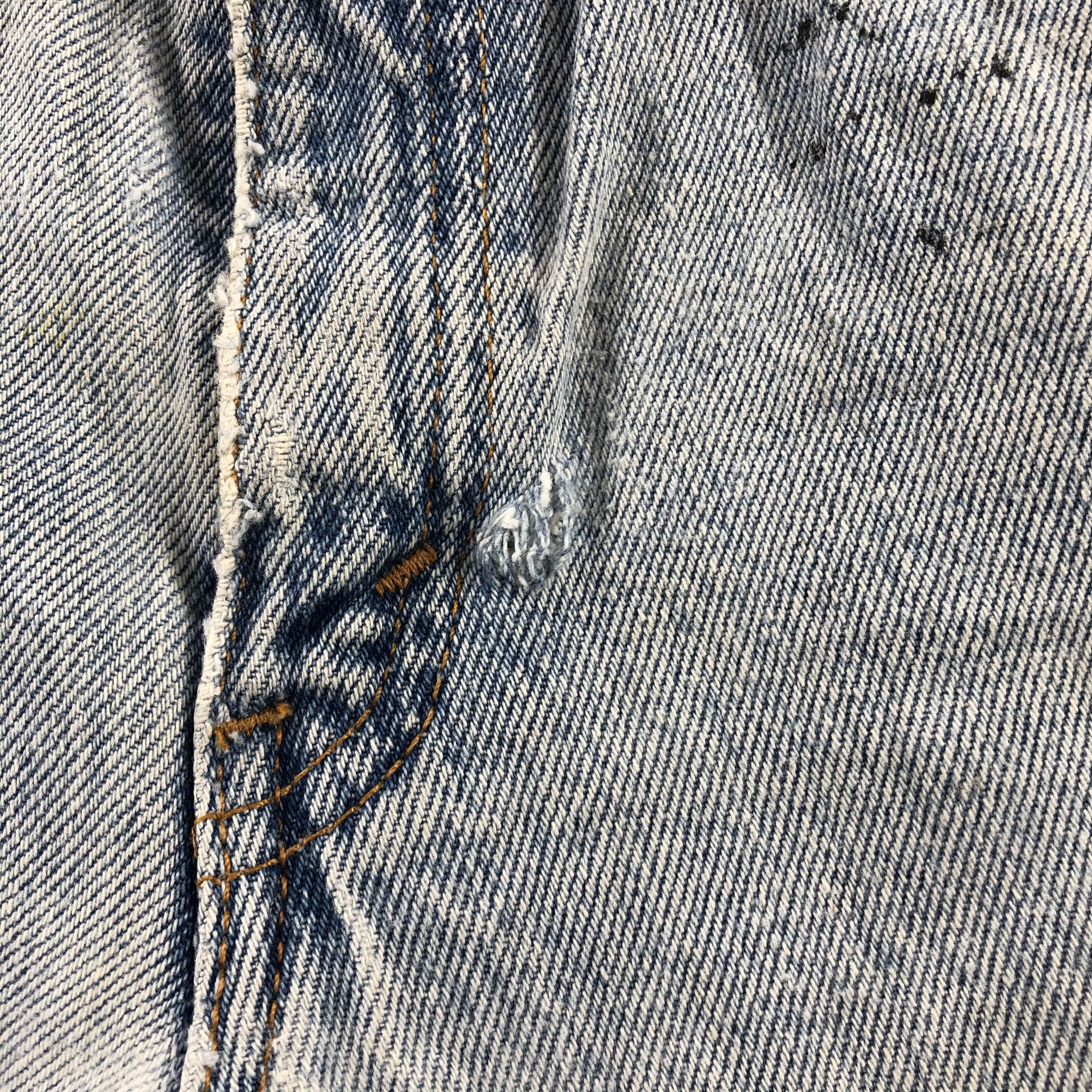Levi's × Vintage Vintage 90s Blue Wash Levis 550 Jeans-JM2458 Size US 27 - 14 Thumbnail