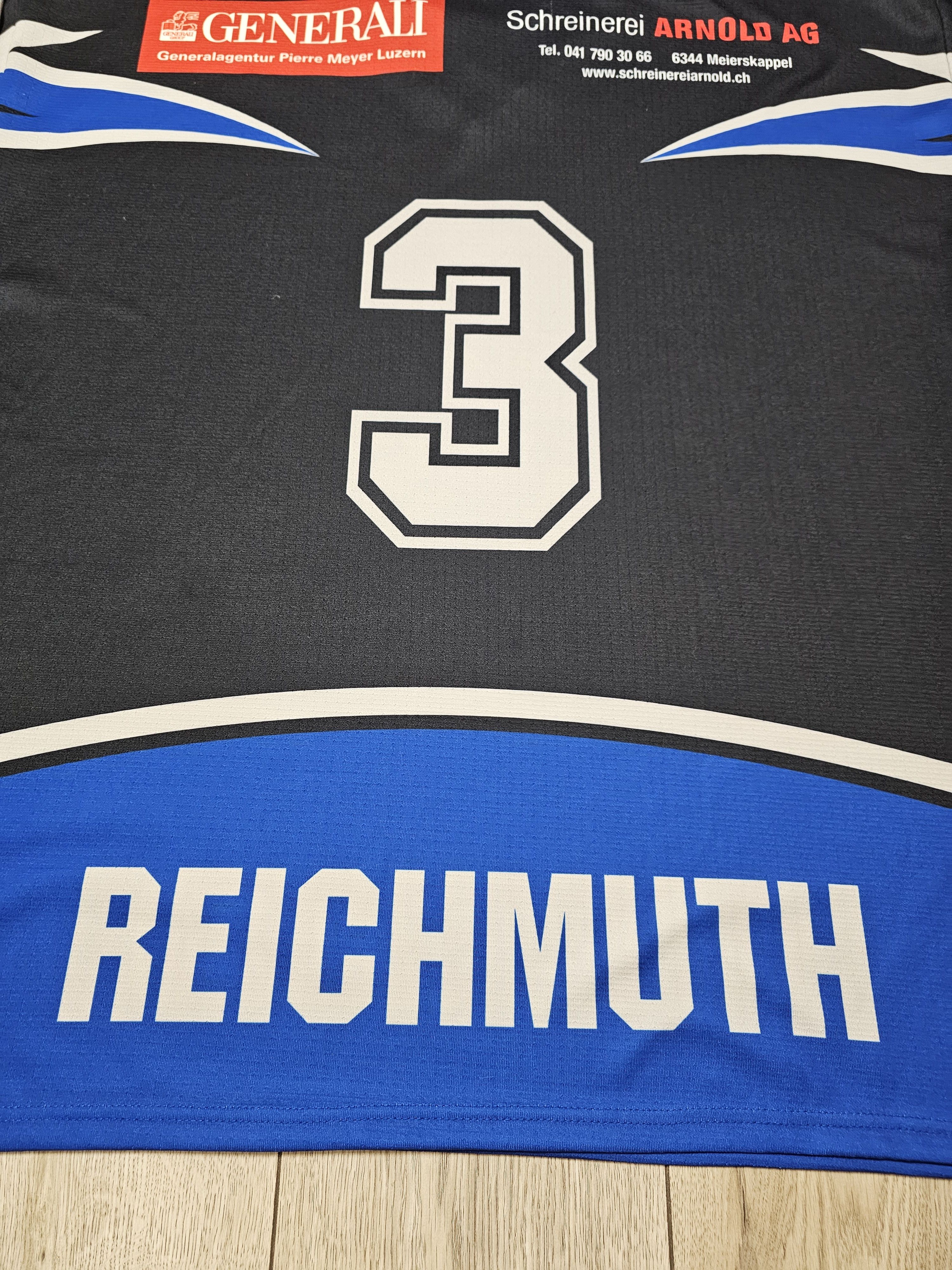 NHL × Vintage BLACK SCORPION EVZ HOCKEY JERSEY EV ZUG JERSEY Size US XXL / EU 58 / 5 - 5 Thumbnail