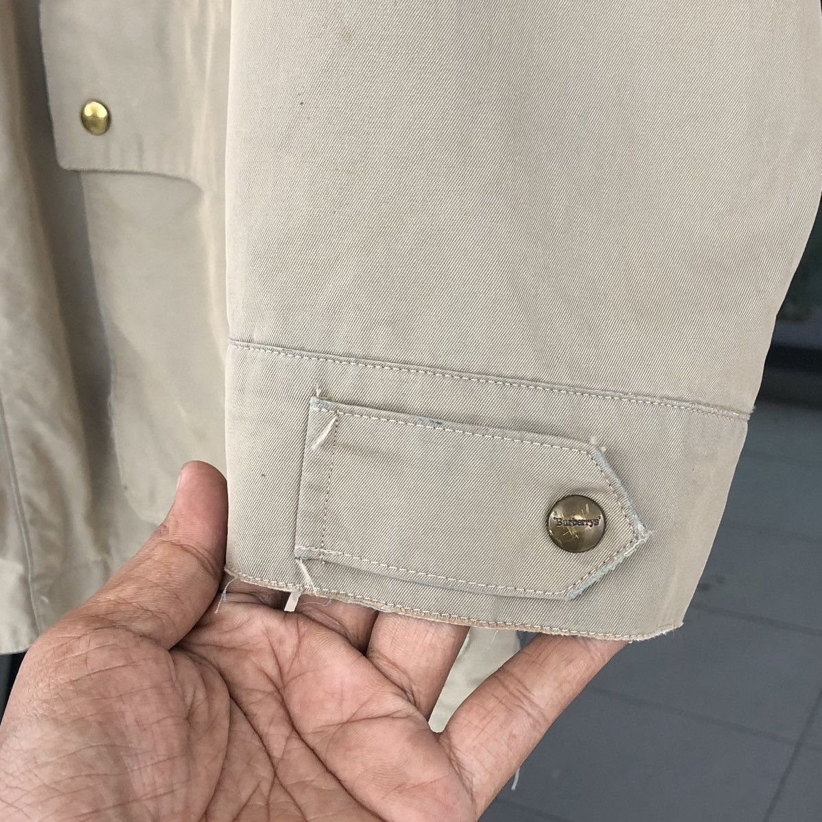 Burberry Vintage Burberrys Lined Novacheck THRASHED Coat Jacket Size US M / EU 48-50 / 2 - 15 Thumbnail