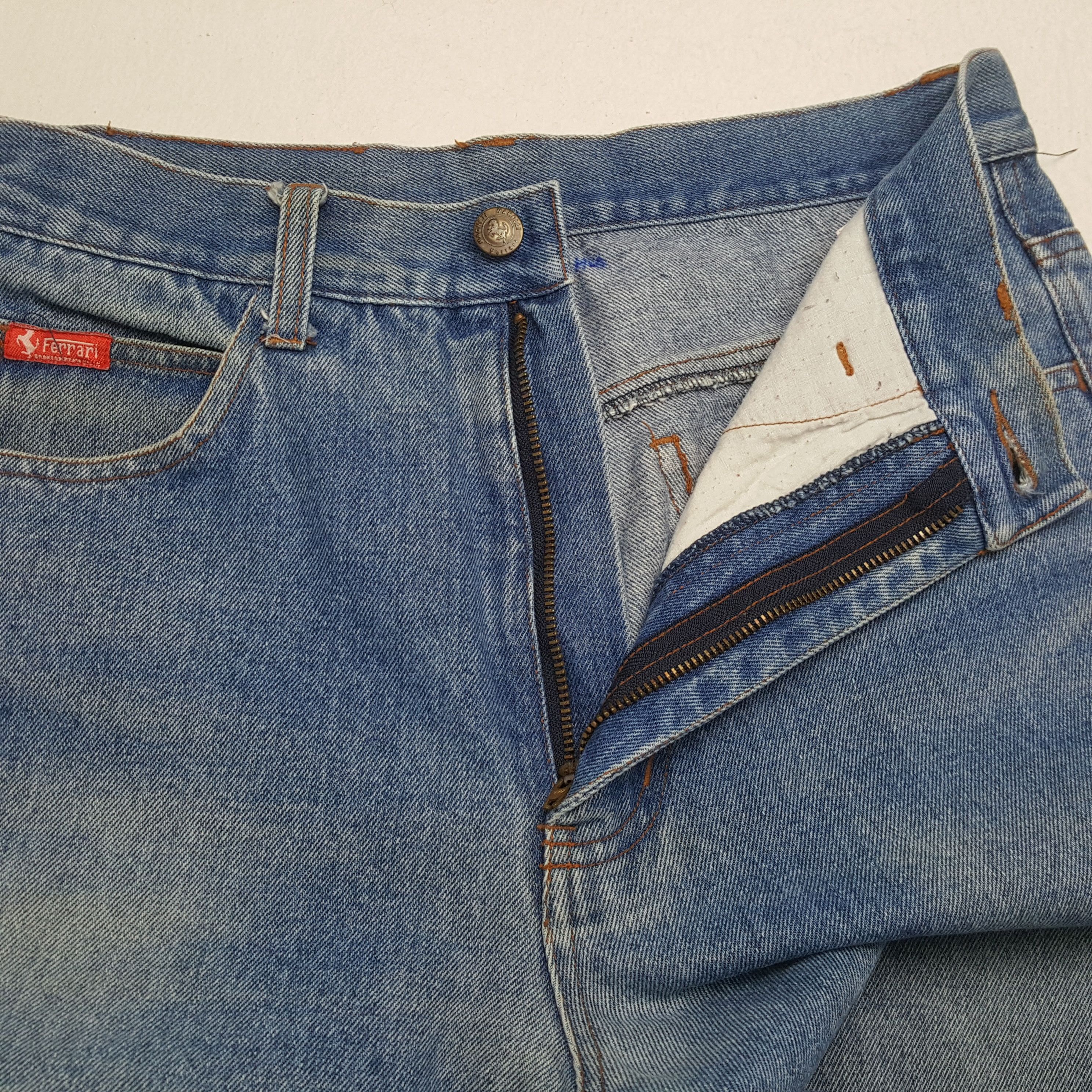 Ferrari × Vintage FERRARI MAGNETI MARELLI Jeans Size US 29 - 12 Thumbnail