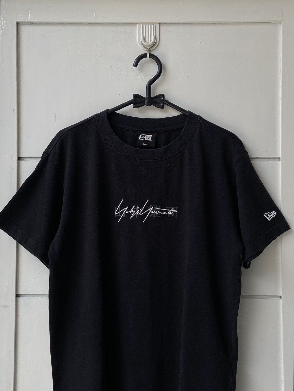 New Era × Yohji Yamamoto YOHJI YAMAMOTO x NEW ERA Black T-shirt Size US S / EU 44-46 / 1 - 2 Thumbnail