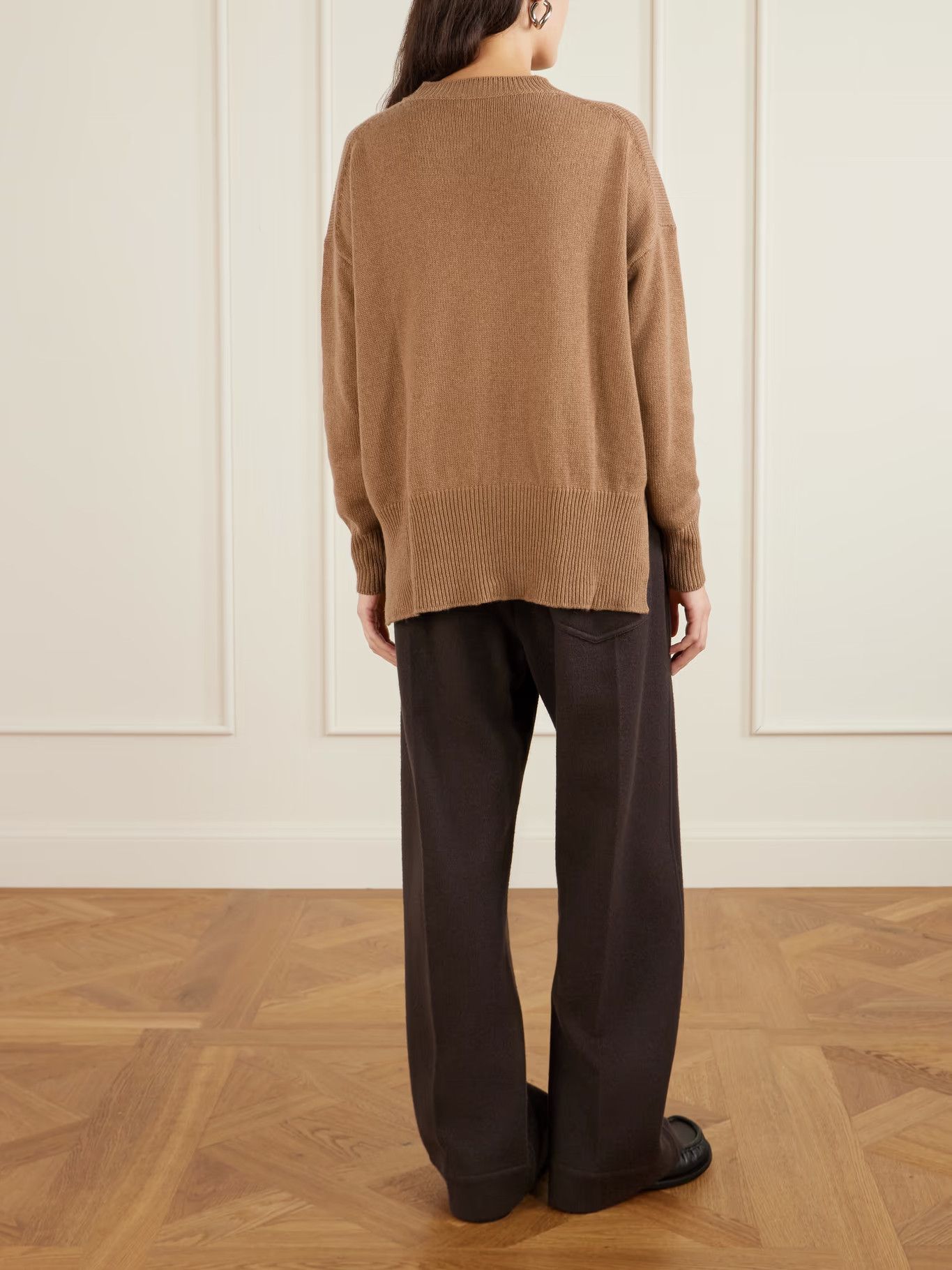 Jil Sander o1mt1gz0426 Sweater in Camel Size L / US 10 / IT 46 - 4 Thumbnail