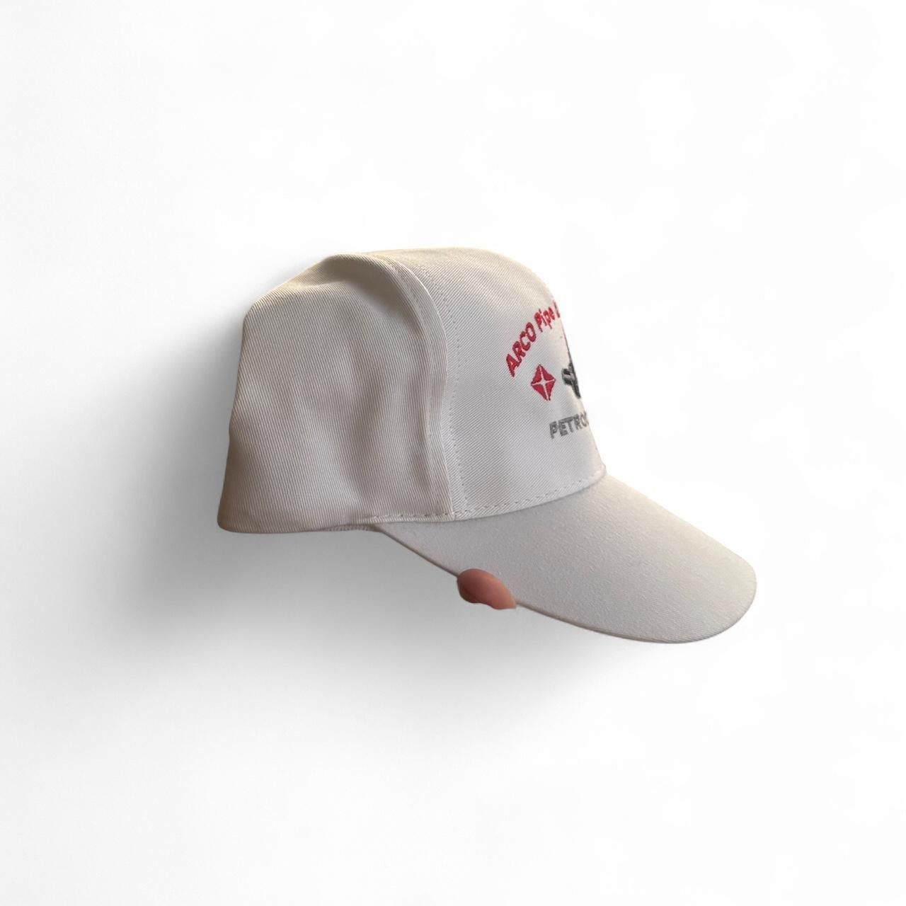 Vintage Vintage 80s SHARKTOOTH Arco hat white and blue VTG TRUE SHAR Size ONE SIZE - 2 Thumbnail