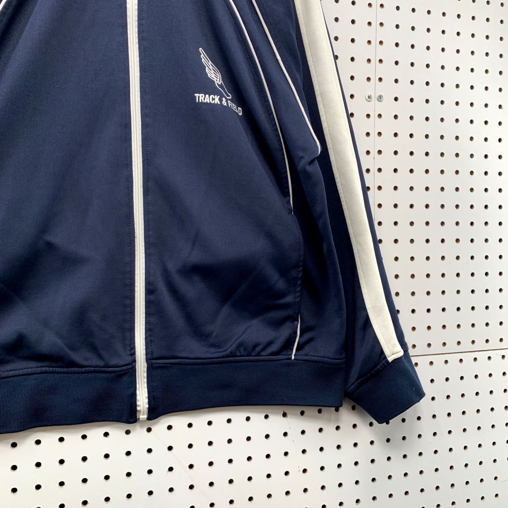 Vintage VINTAGE No Boundaries Track Jacket Men Large Blue P Wing Embroider Size US L / EU 52-54 / 3 - 6 Thumbnail