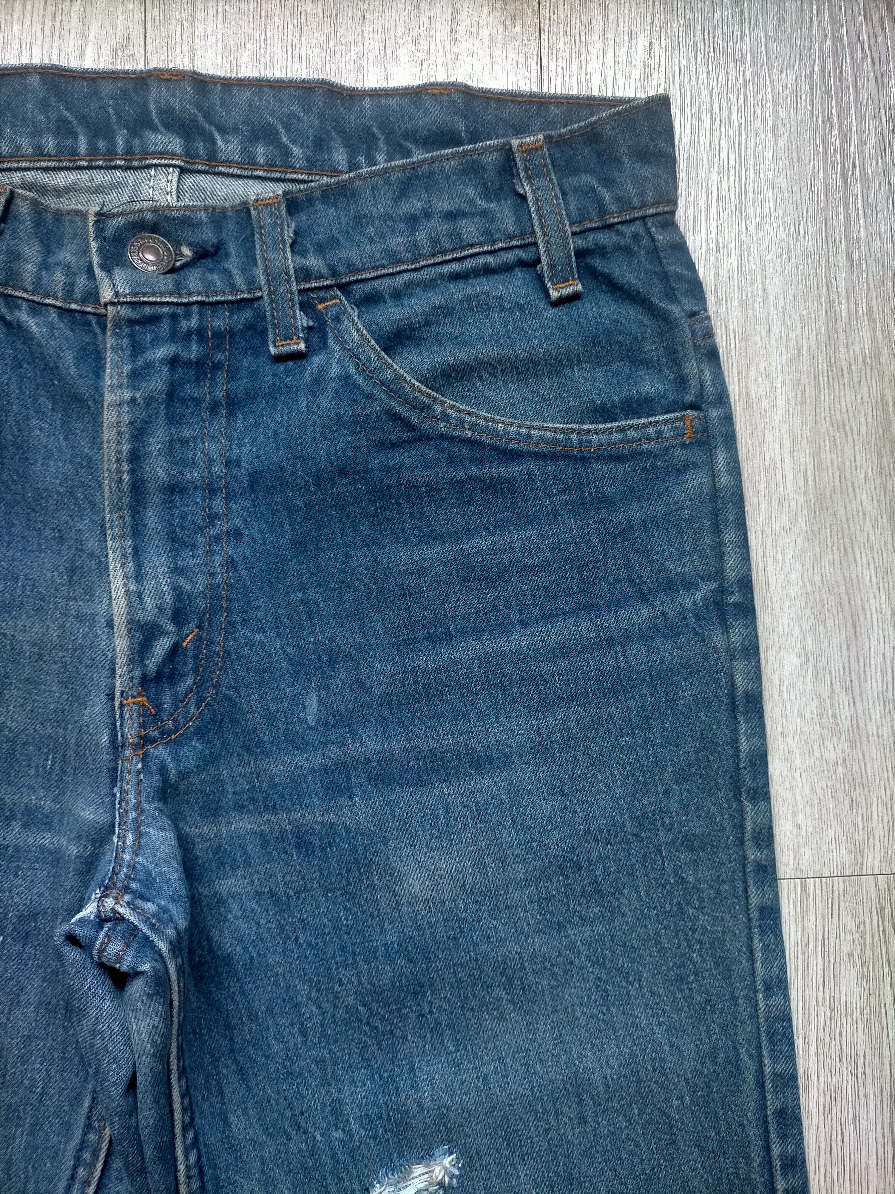 Levi's Vtg 70s Levis 684 Super Flare Boot cut Jeans Size US 30 / EU 46 - 5 Thumbnail
