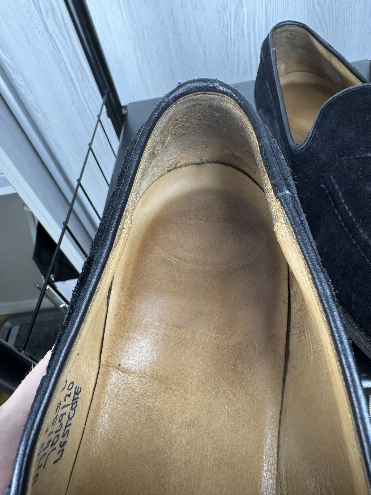 Church's Church’s black suede westcote loafers size 90 F UK9 US10 Size US 10 / EU 43 - 16 Thumbnail