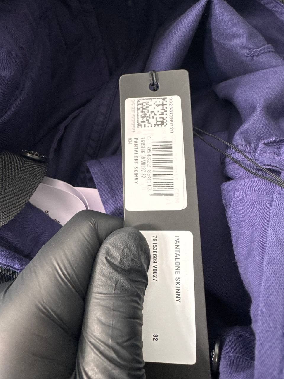 Stone Island STONE ISLAND PANTS PURPLE CARGO SKINNY FIT TROUSERS W32 Size US 32 / EU 48 - 7 Thumbnail