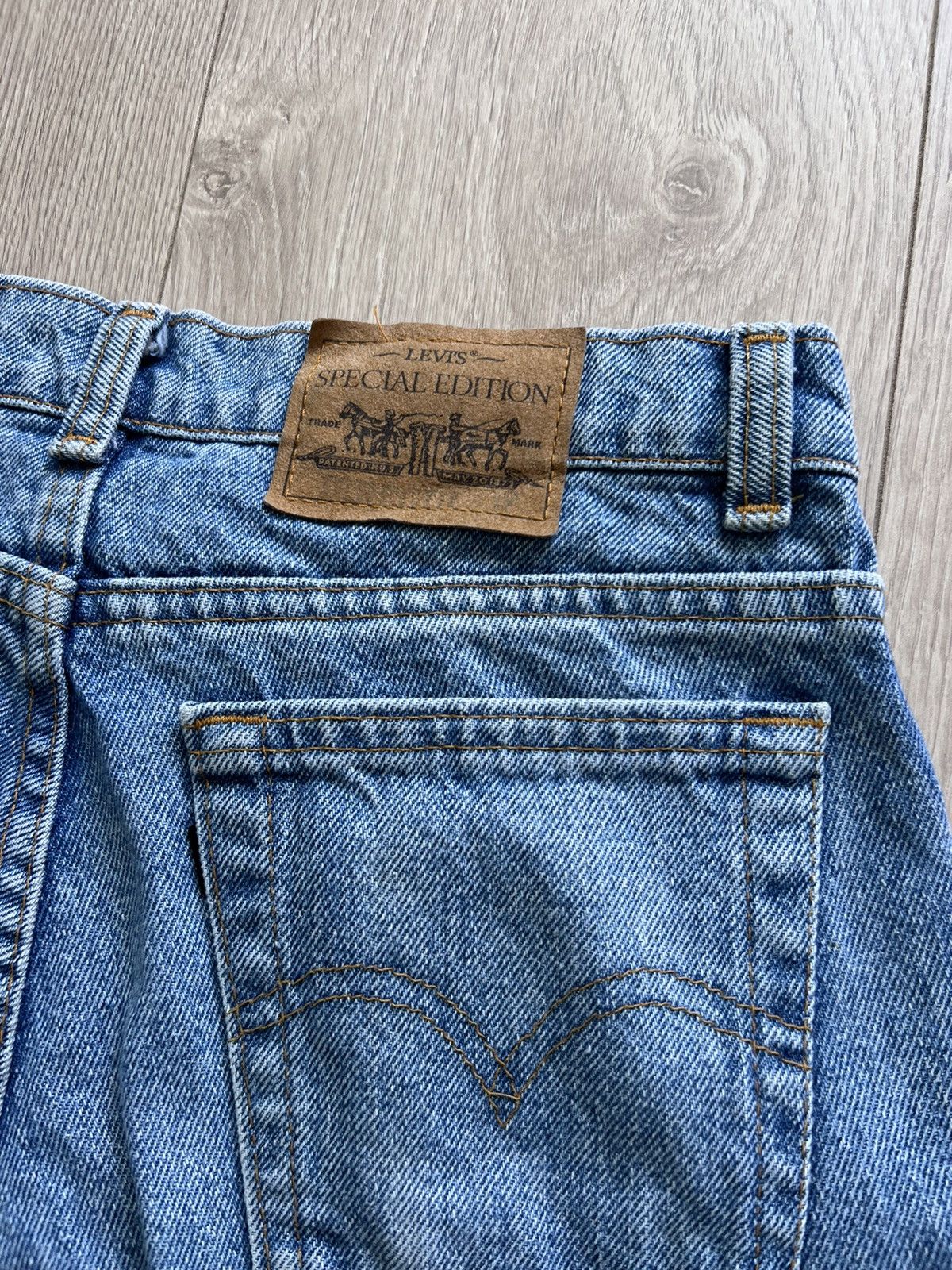 Levi's × Vintage Vintage Levi’s Special Edition Denim Jeans Faded 80s 90s Size US 28 / EU 44 - 3 Thumbnail