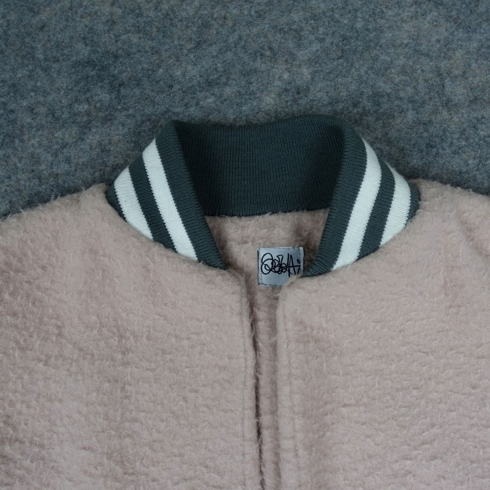 Pinko Fuzzy Pink Sherpa Faux Fur Long Bomber Jacket Open VTG Womens Large L Coat Size L / US 10 / IT 46 - 2 Thumbnail