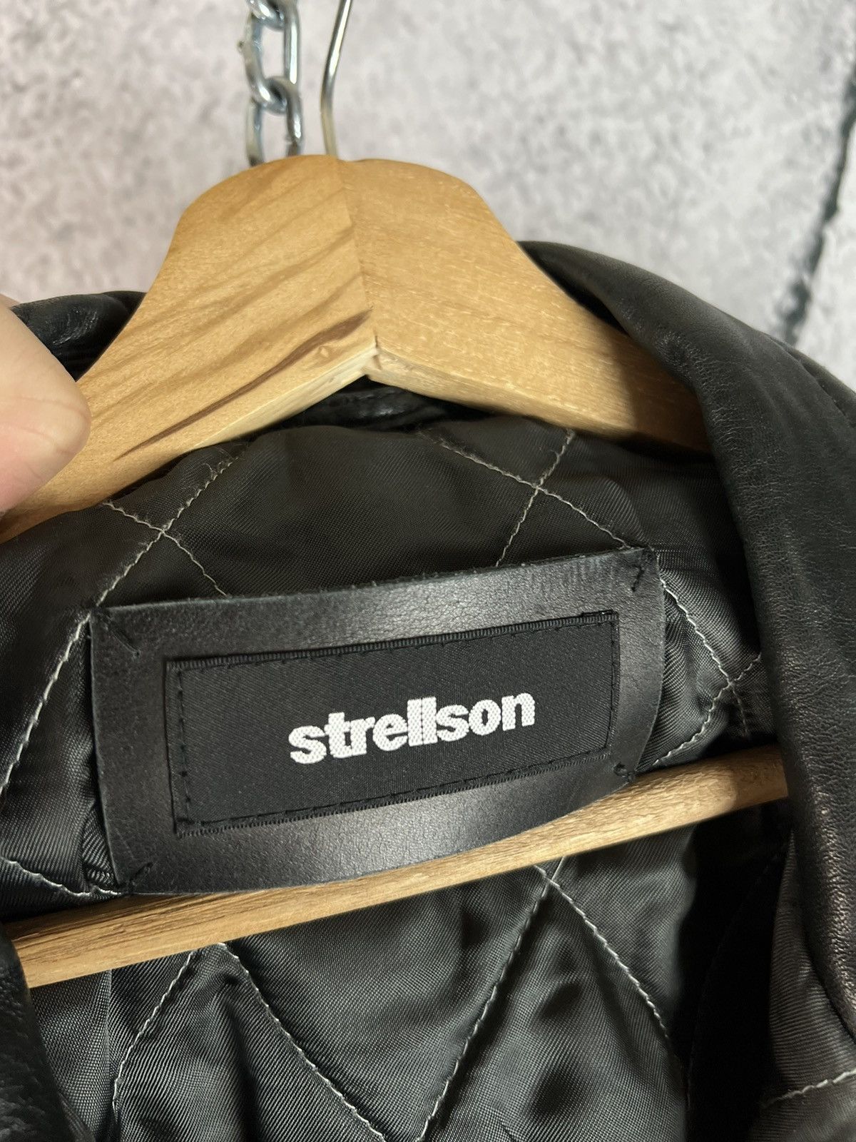Strellson Strellson Swiss Cross Parachute Base Leather Bomber Jacket Size US L / EU 52-54 / 3 - 3 Thumbnail