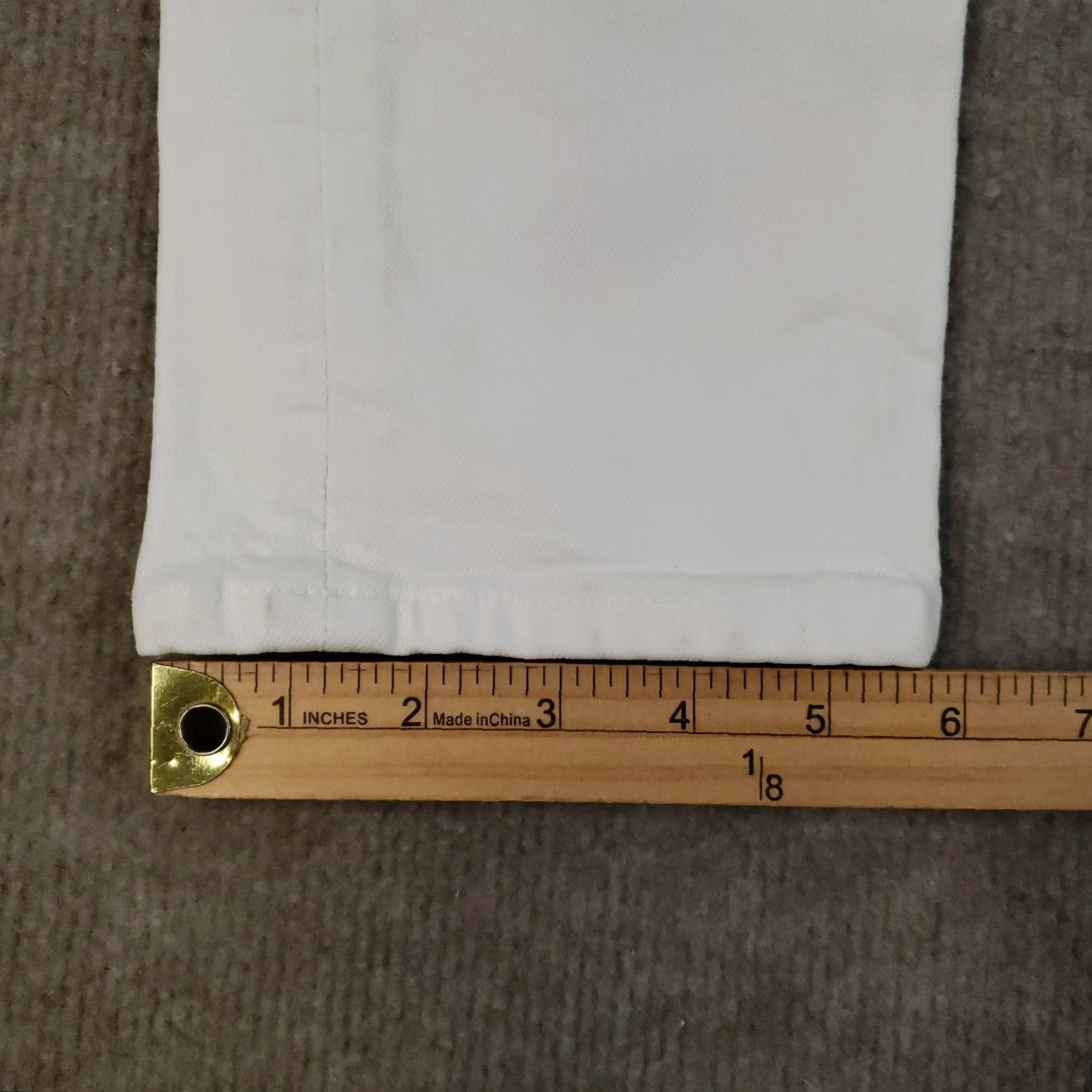 Citizens Of Humanity Citizens Of Humanity Jeans Womens Size 27 White Ella Mid Rise Slim Crop Stretch Cropped Jeans Women 27in Inseam 25in White Ella Stretch Size 27" / US 4 / IT 40 - 4 Thumbnail